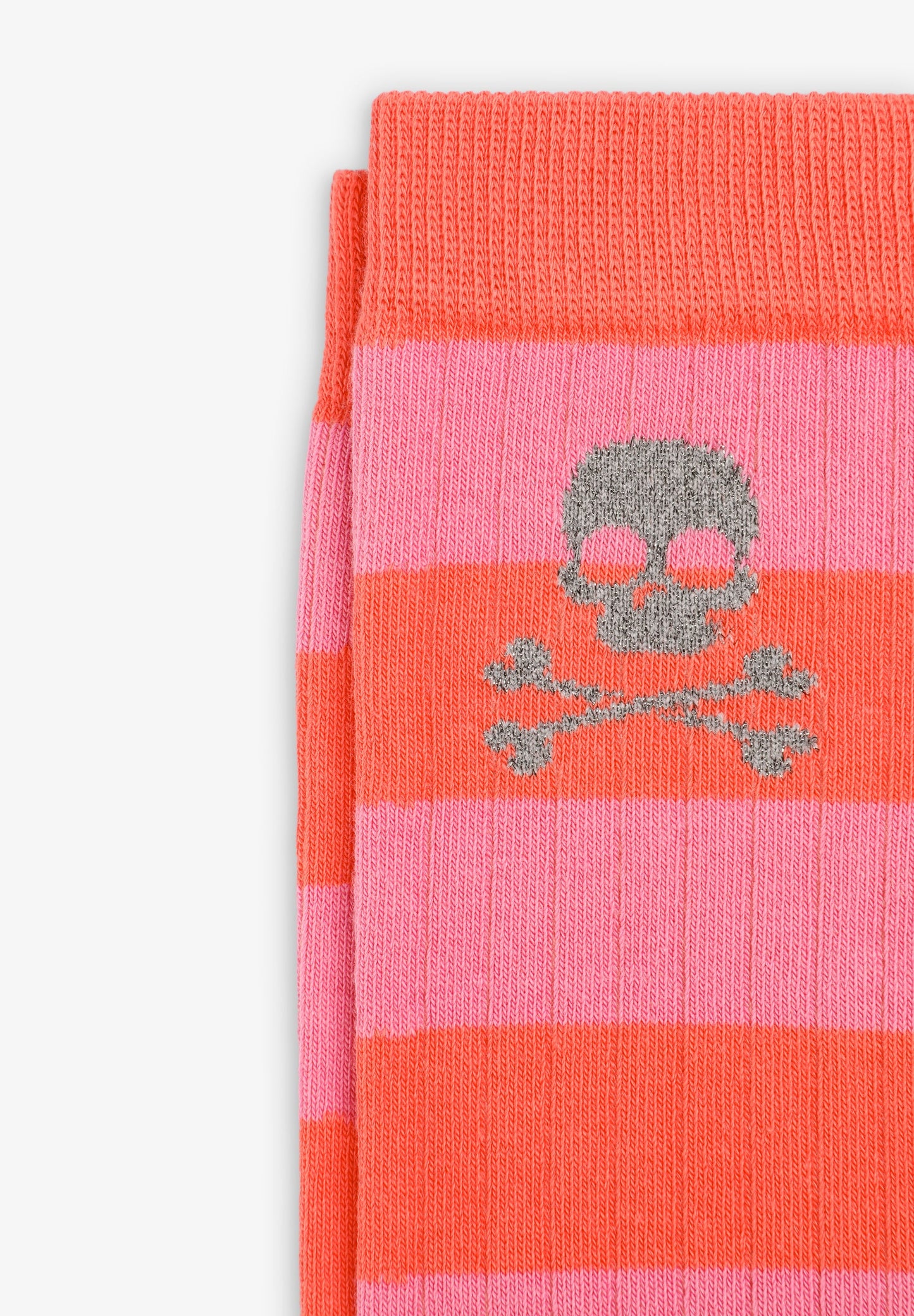 STRIPED SKULL SOCKS