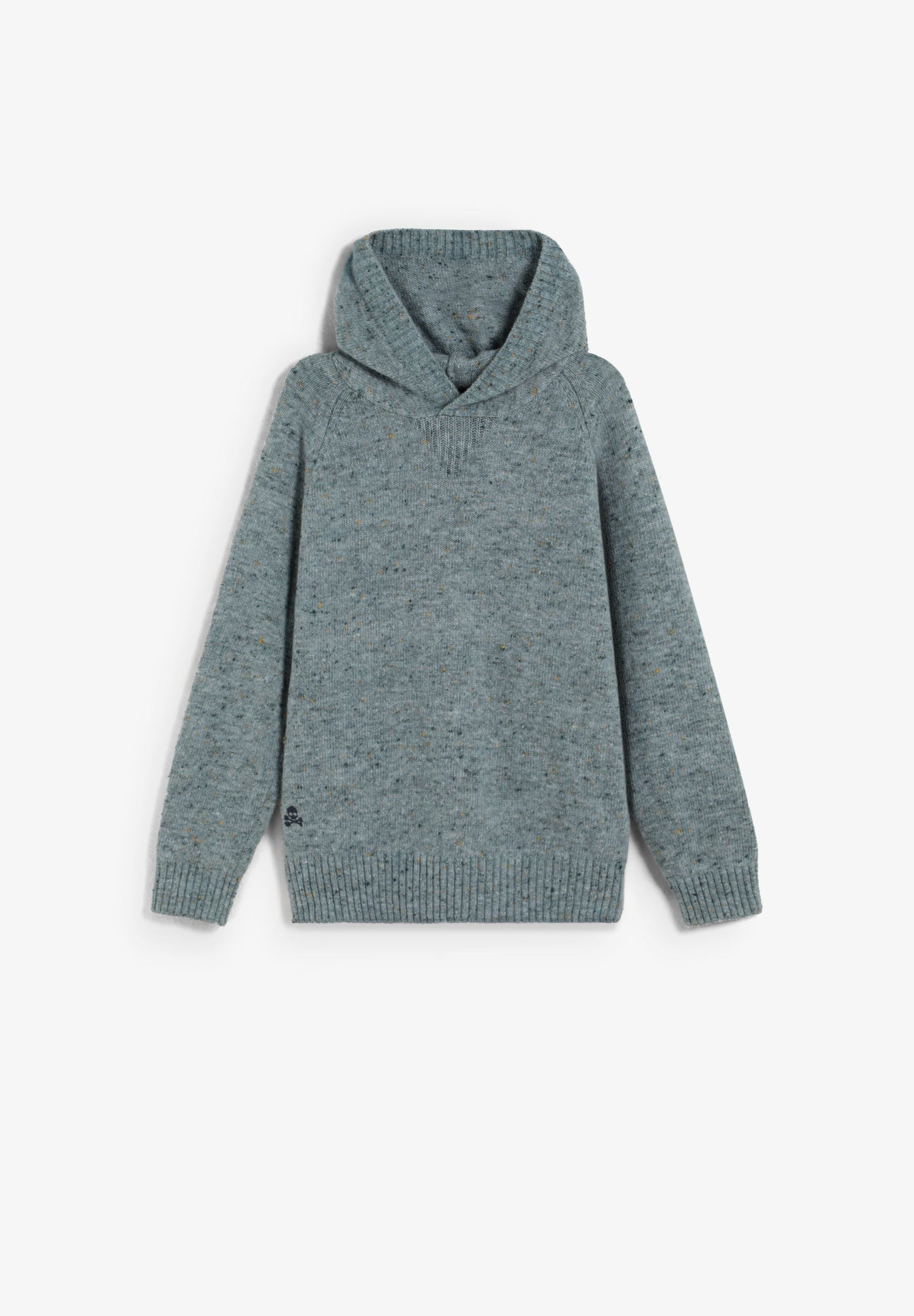 BASIC KNIT SWEATER WITH SKULL