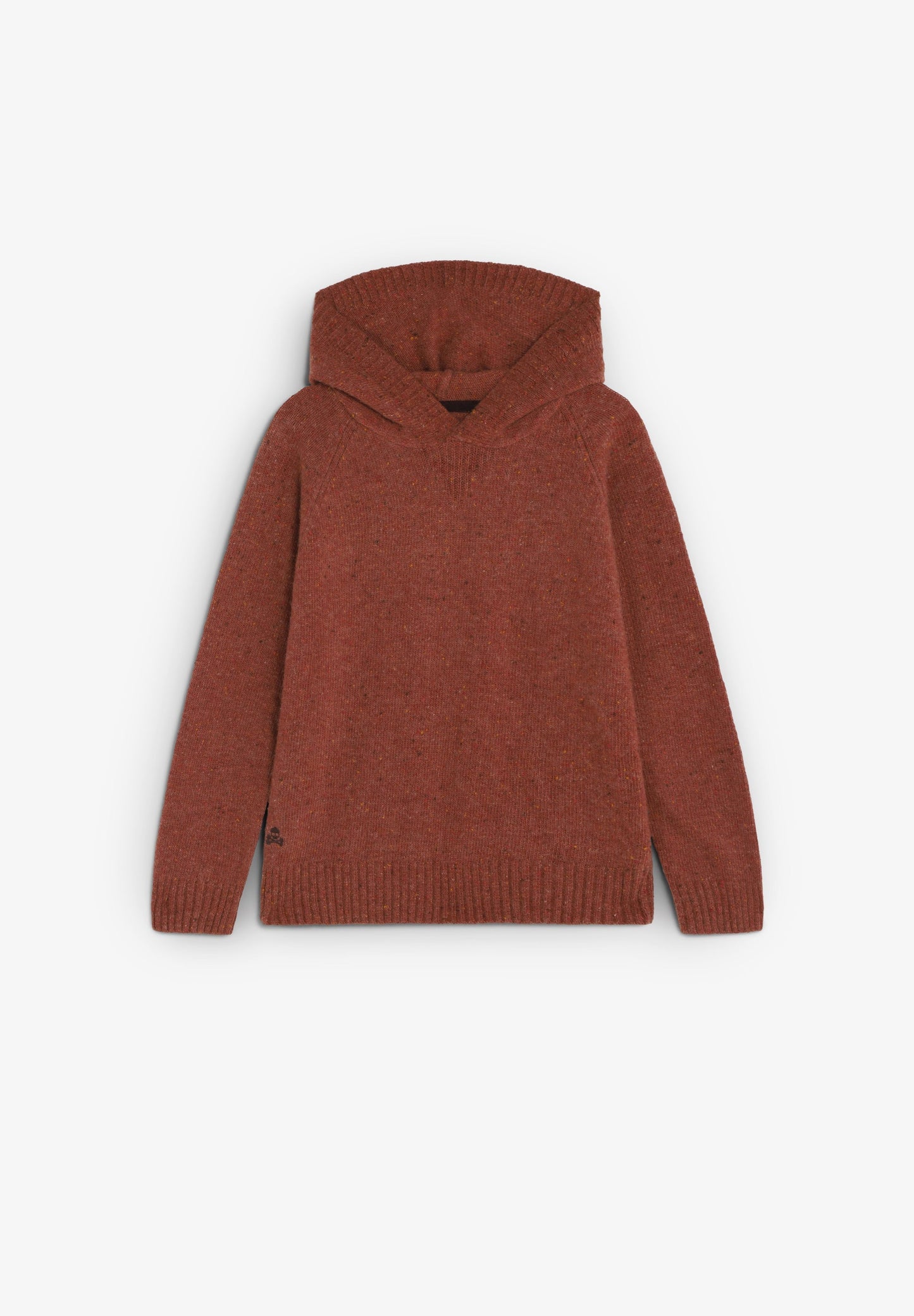 BASIC KNIT SWEATER WITH SKULL