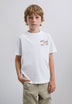 T-SHIRT WITH LOGO PRINT