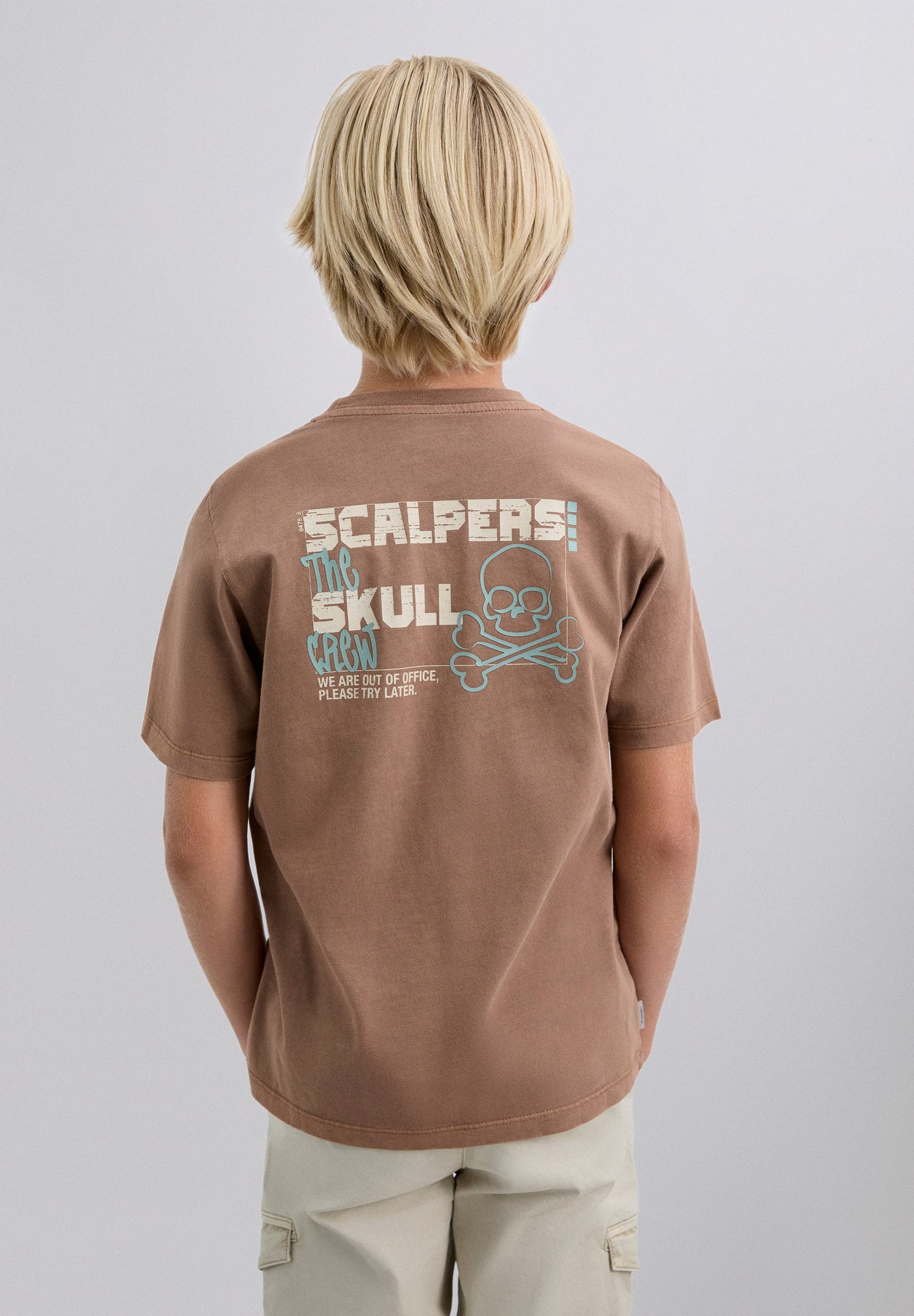 T-SHIRT WITH LOGO PRINT