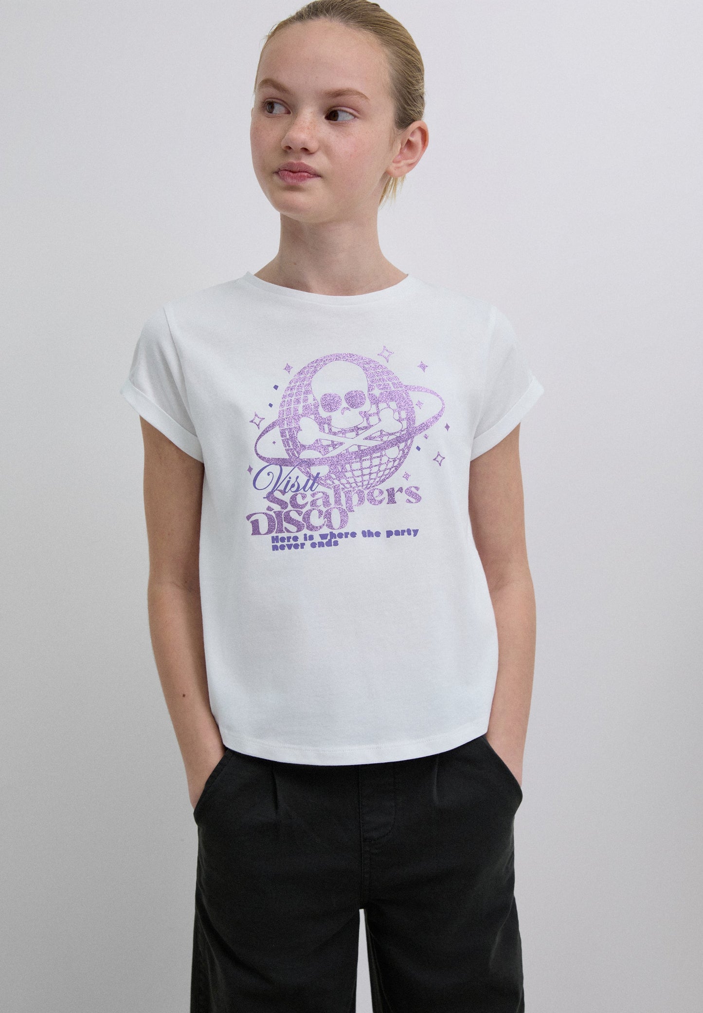 DISCO CLUB PRINT T-SHIRT