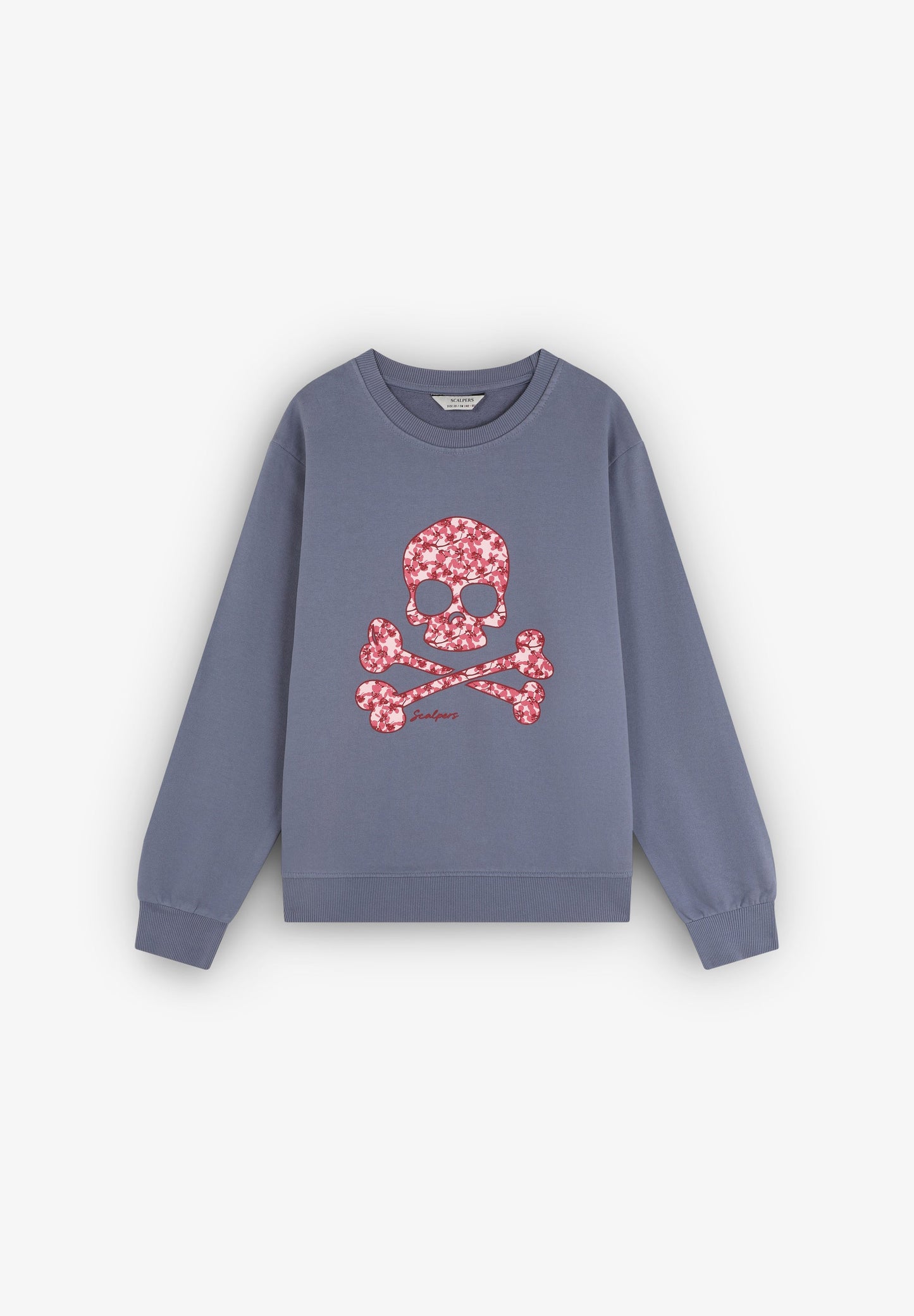 FLORAL PRINT SWEATSHIRT