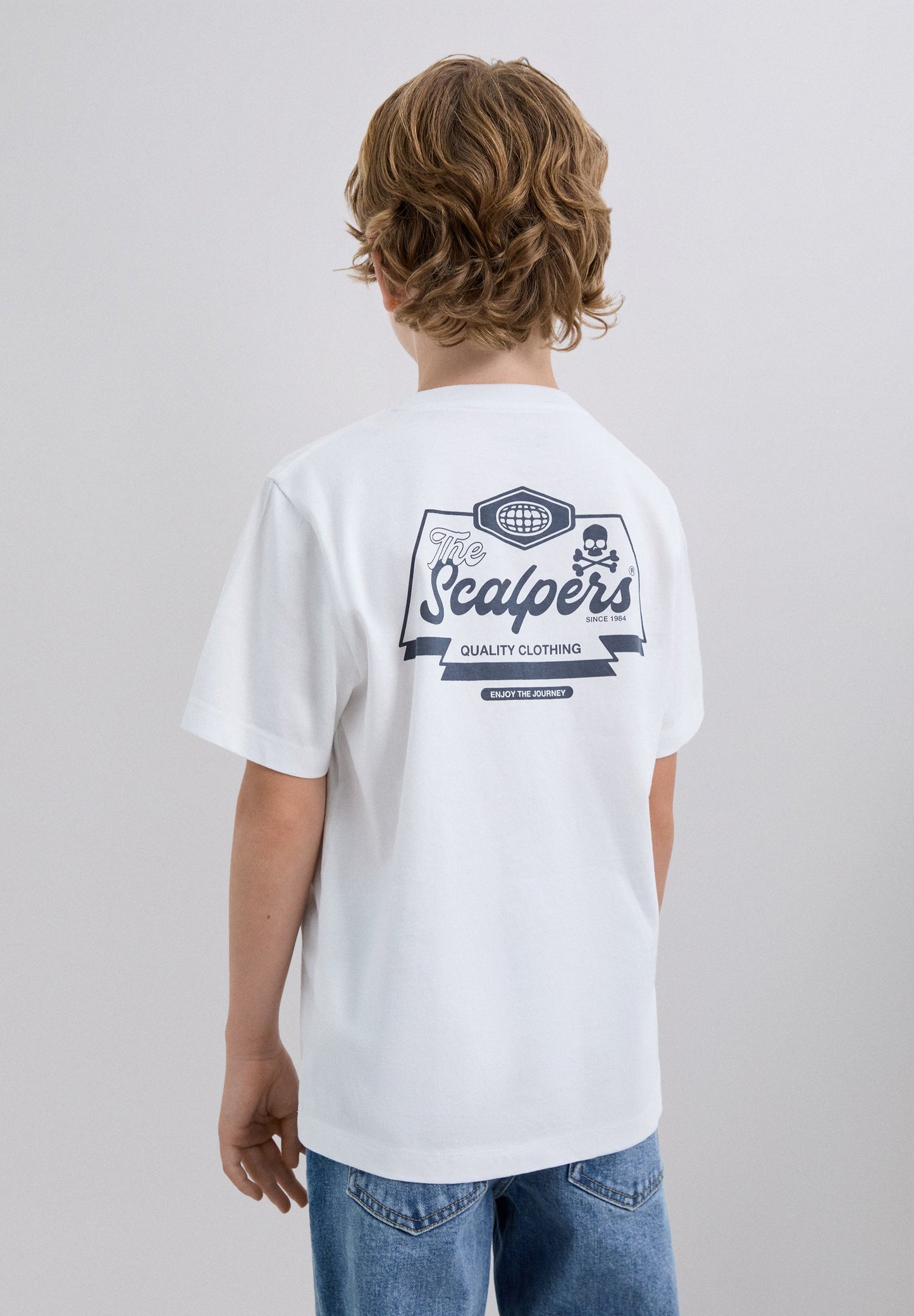 T-SHIRT WITH LOGO PRINT