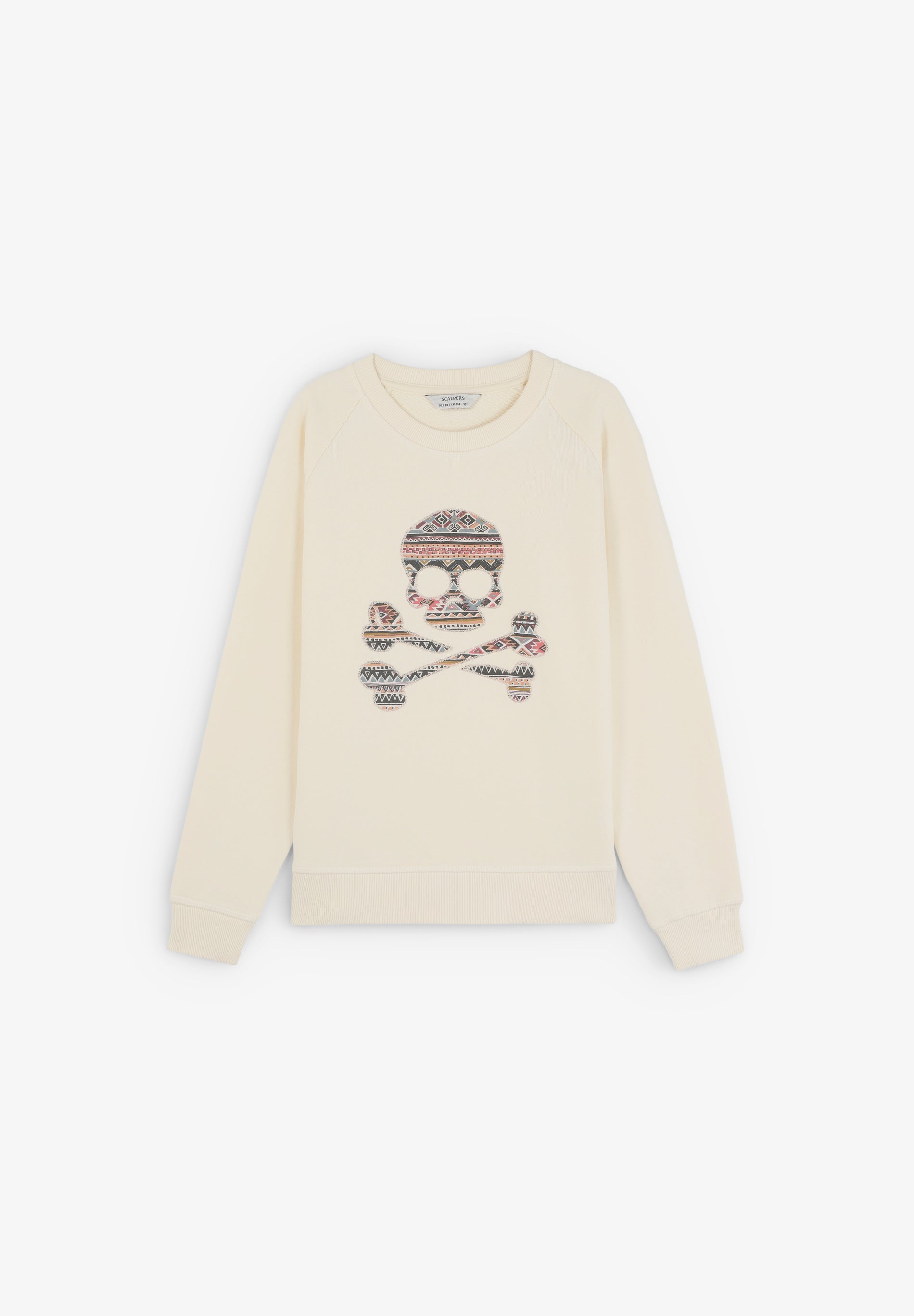 SKULL PRINT HOODIE
