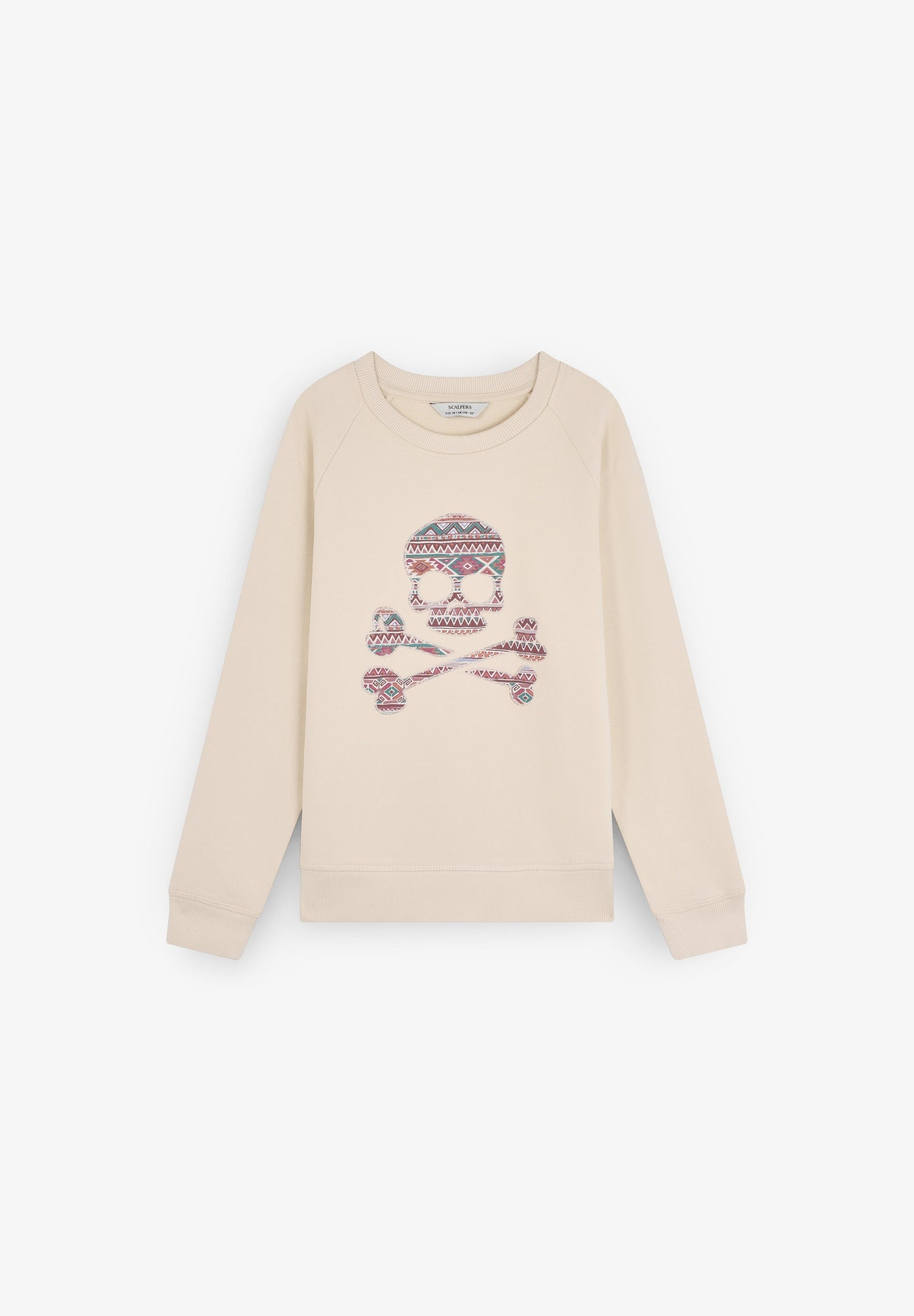 SKULL PRINT HOODIE