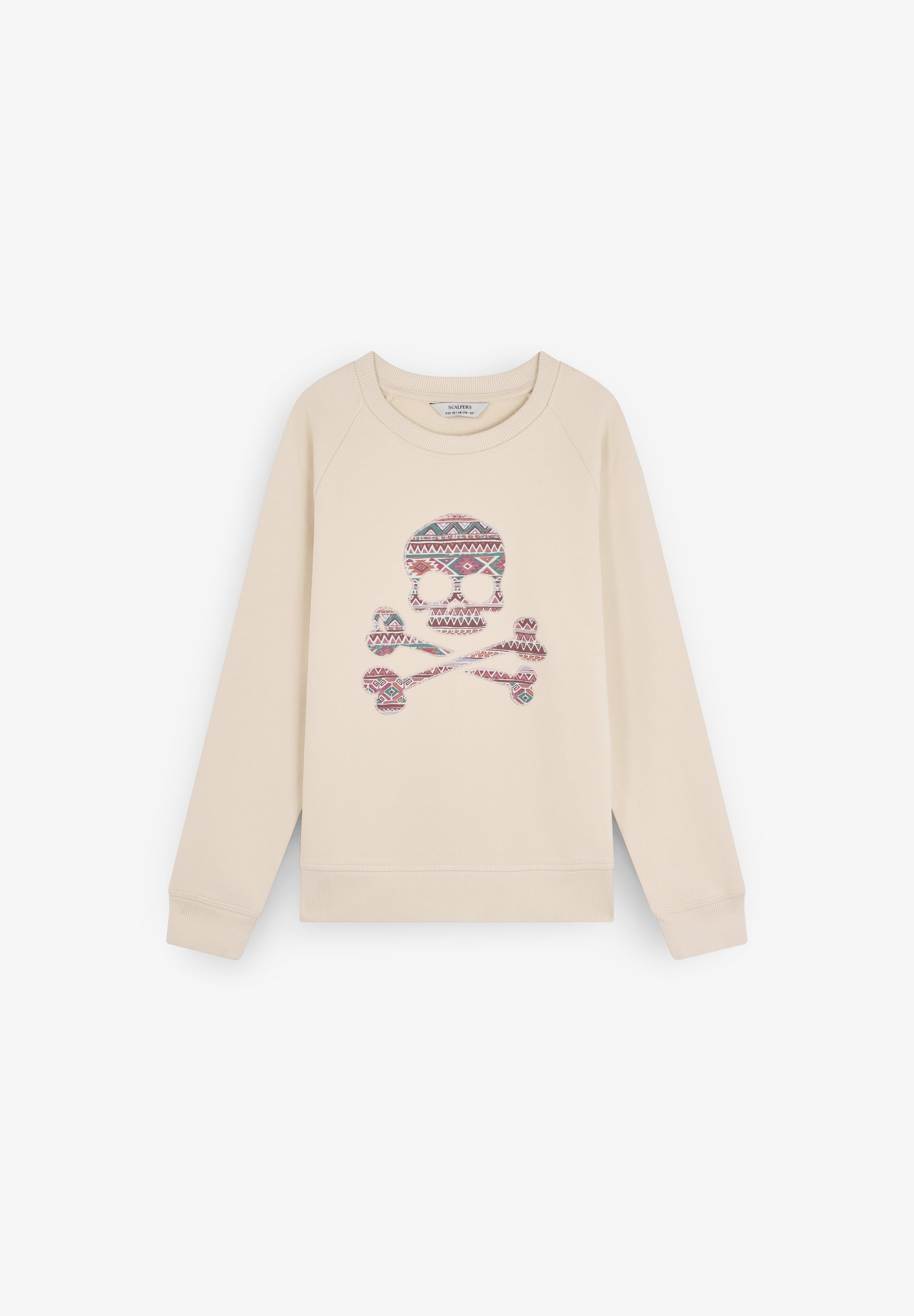 SKULL PRINT HOODIE