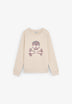 SKULL PRINT HOODIE