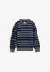 STRIPED ROUND NECK SWEATER