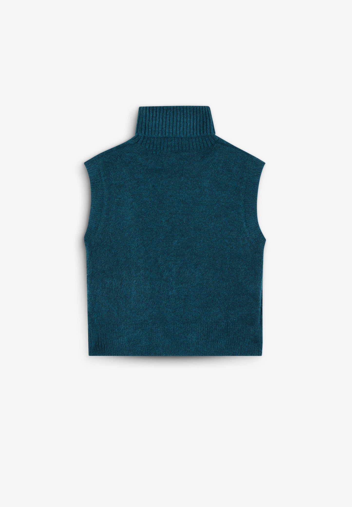 HIGH NECK KNIT VEST