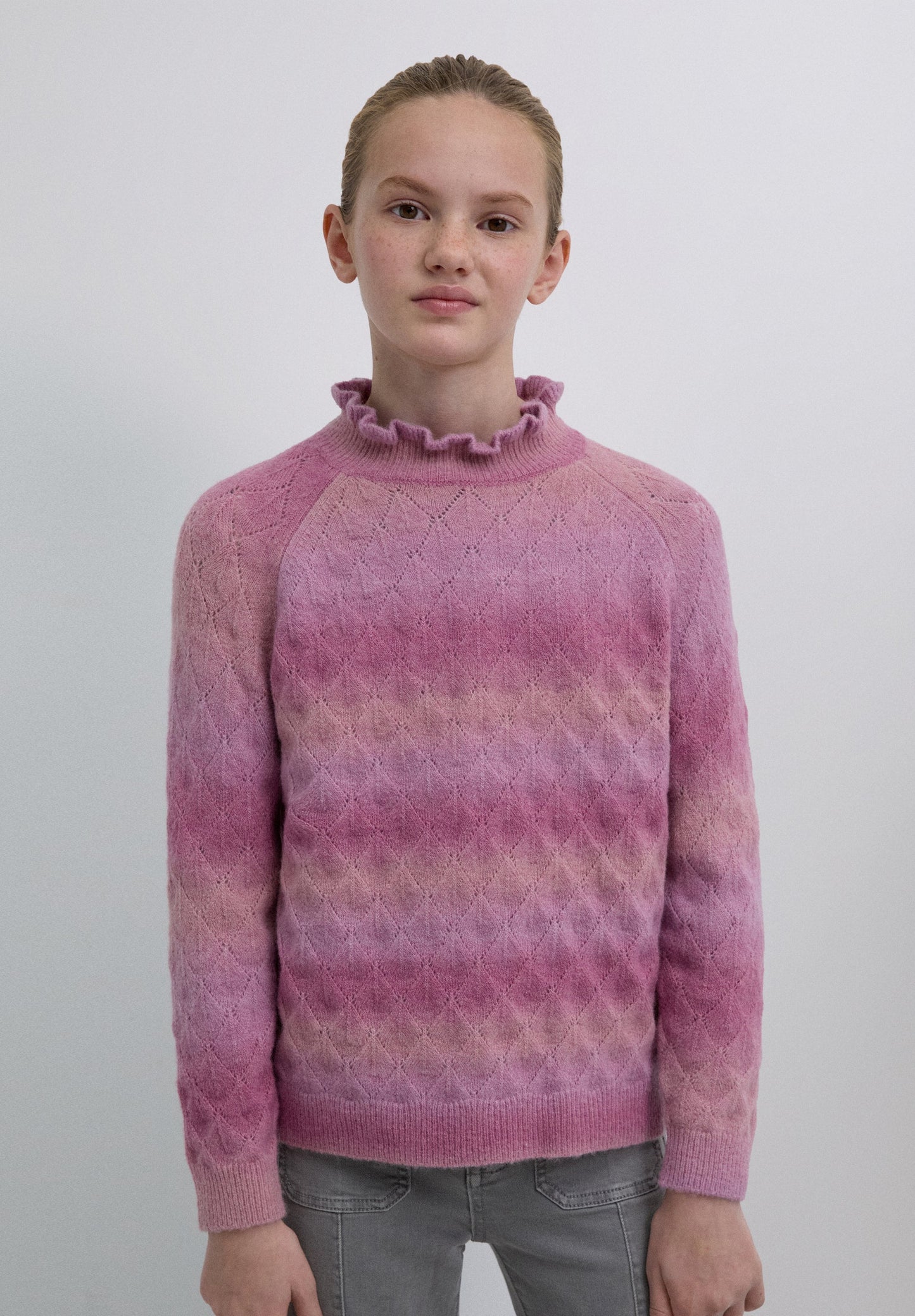 MERINO WOOL HIGH NECK SWEATER