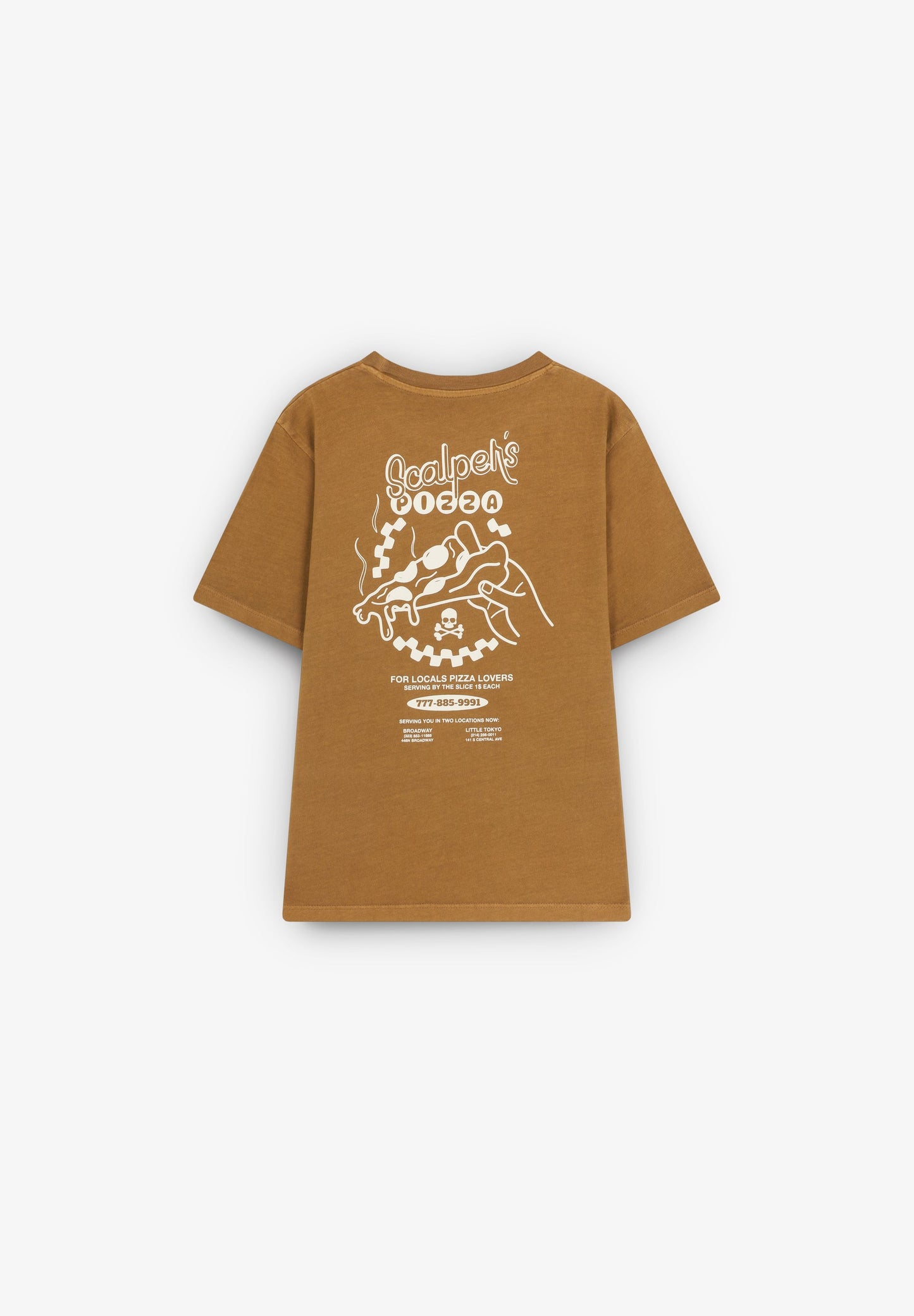 PIZZA PRINT T-SHIRT