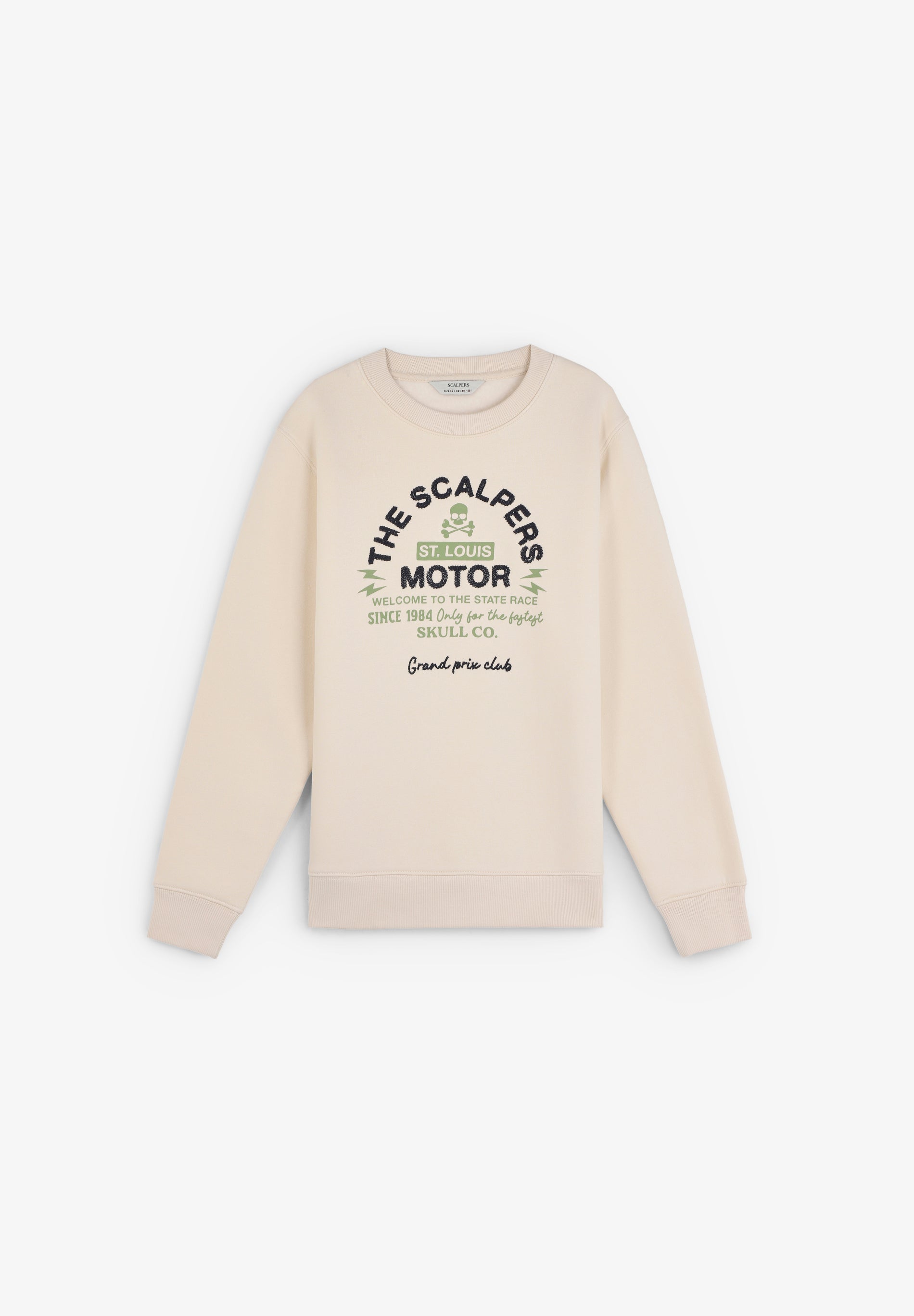 SWEATSHIRT WITH LOGO PRINT