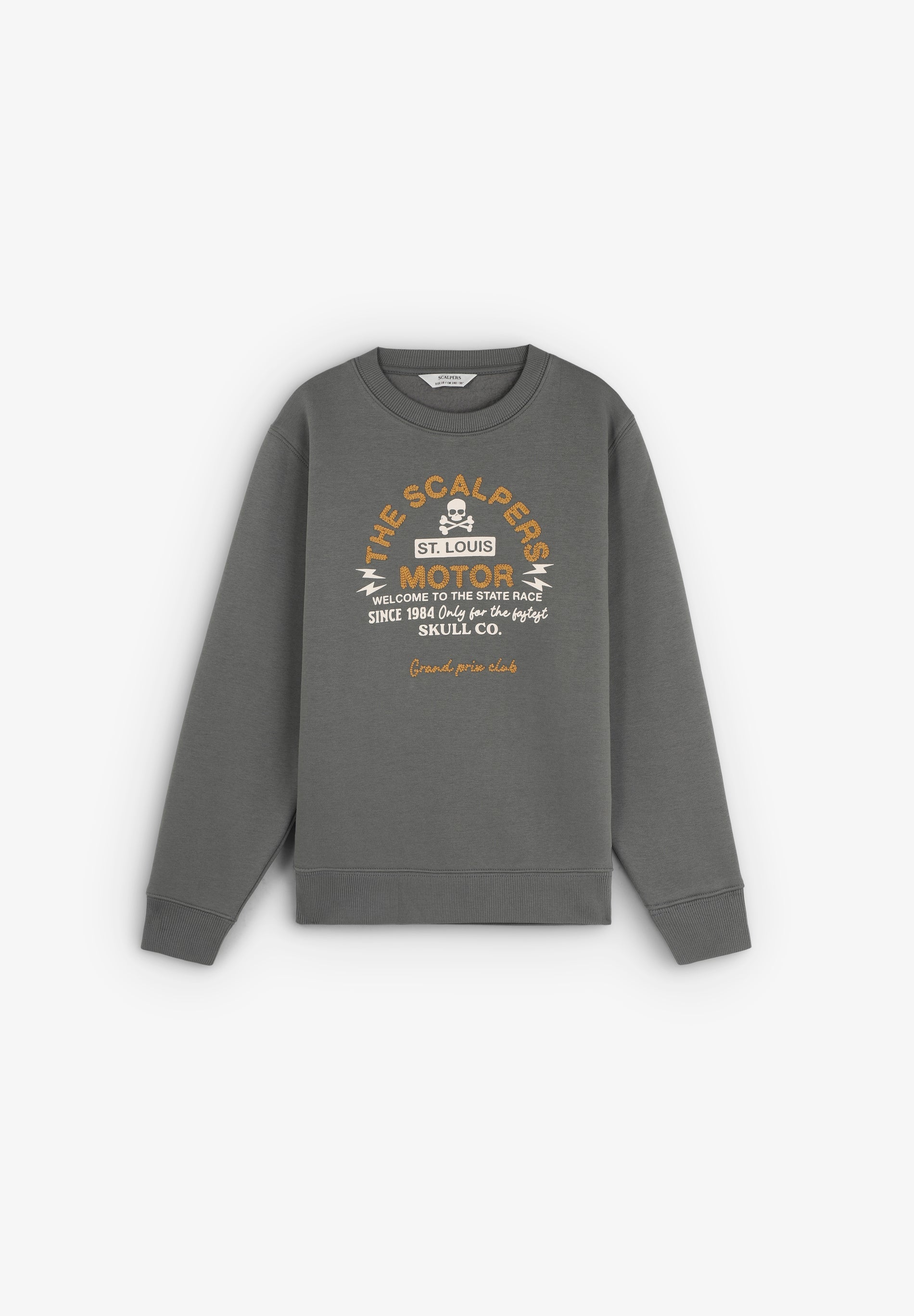 SWEATSHIRT WITH LOGO PRINT