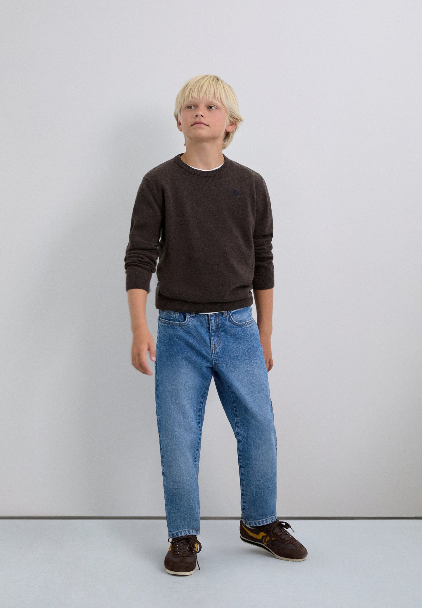 SKULL SWEATER WITH ELBOW PADS