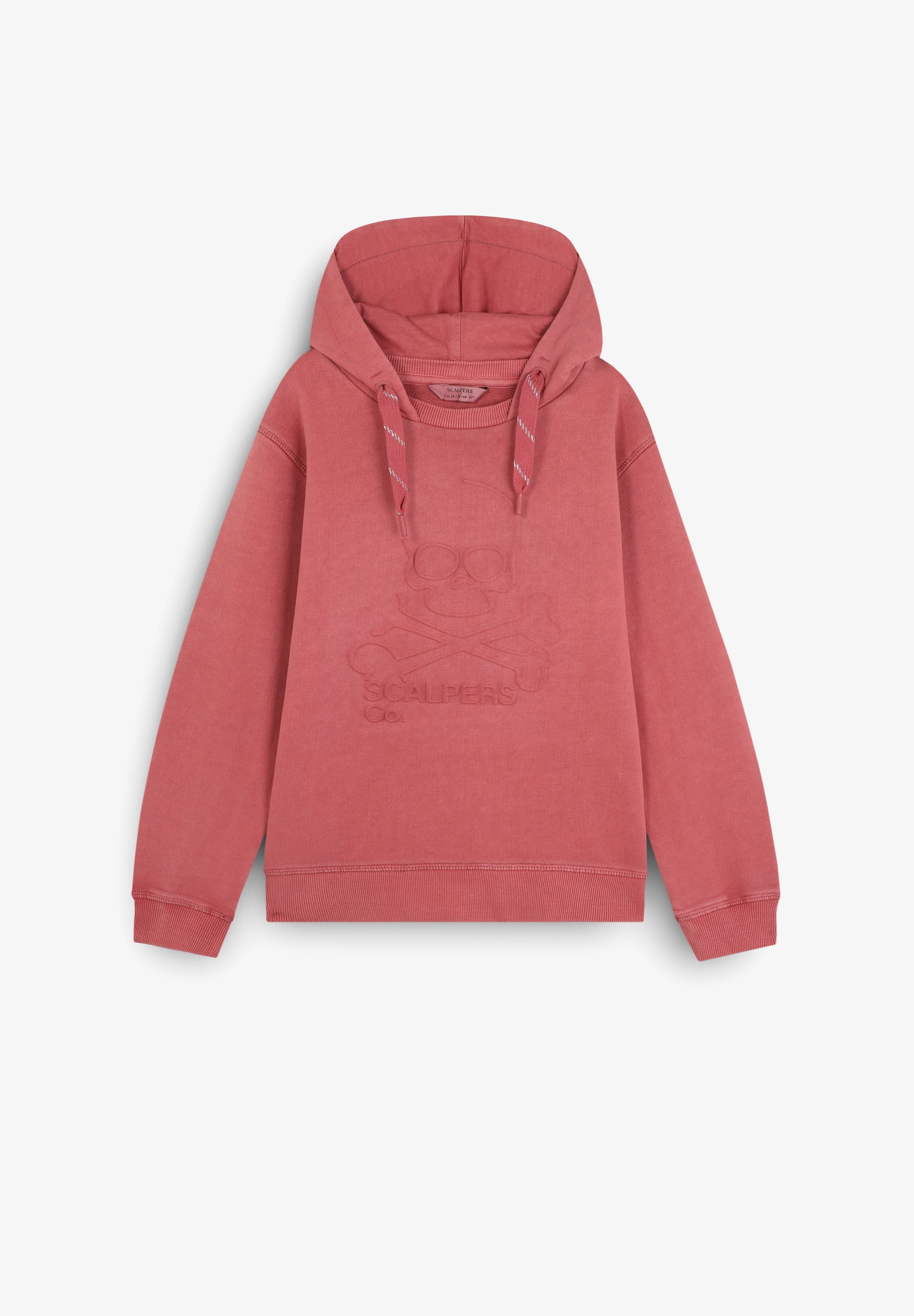 SCSKULLEMBOSSEDHOODIE GIRLS