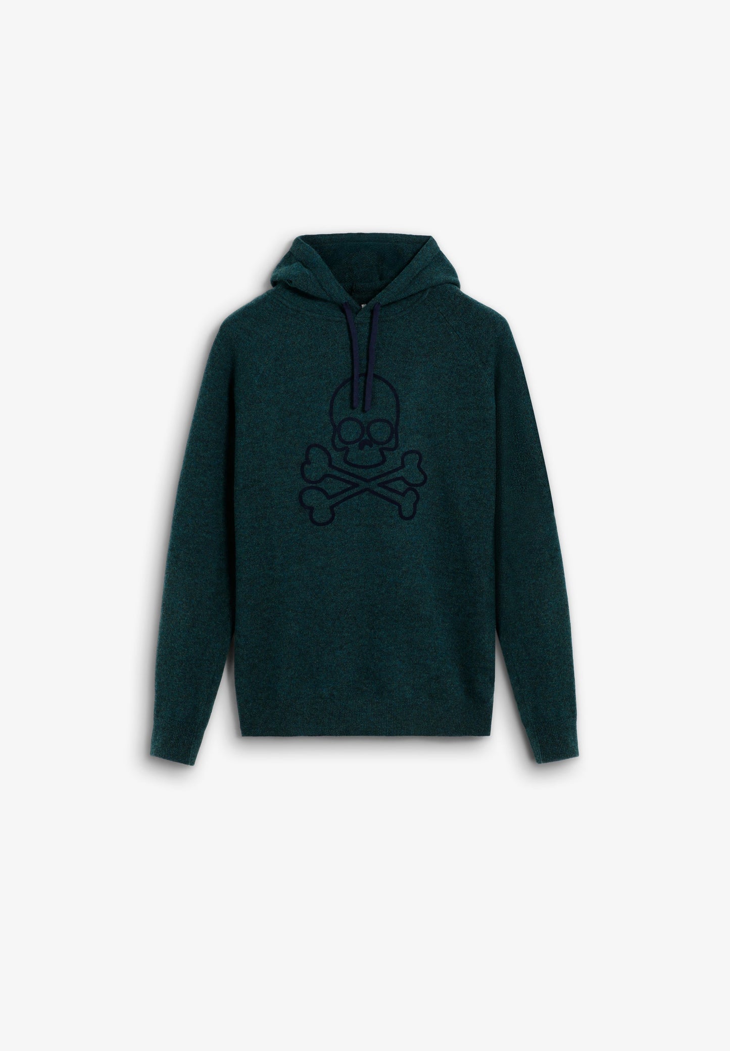 HOODED SKULL SWEATER