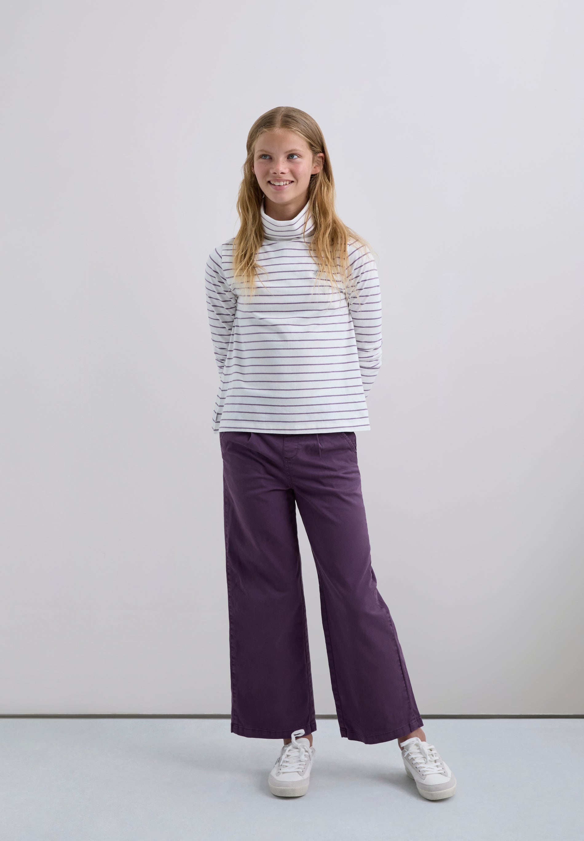 SCSTRIPESLSTEE GIRLS