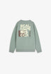 SKULL PRINT HOODIE