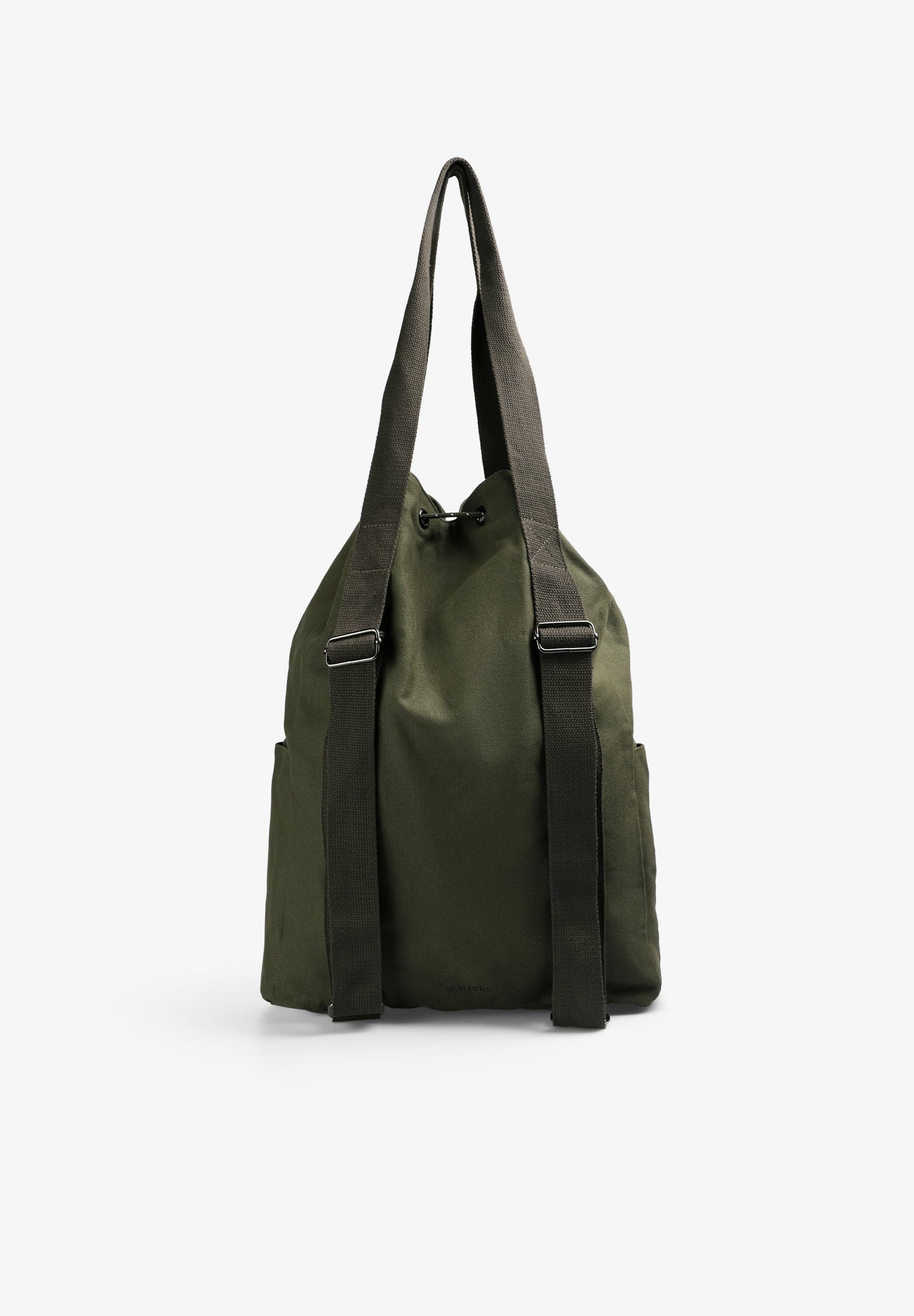 DOUBLE STRAP BAG WITH LOGO