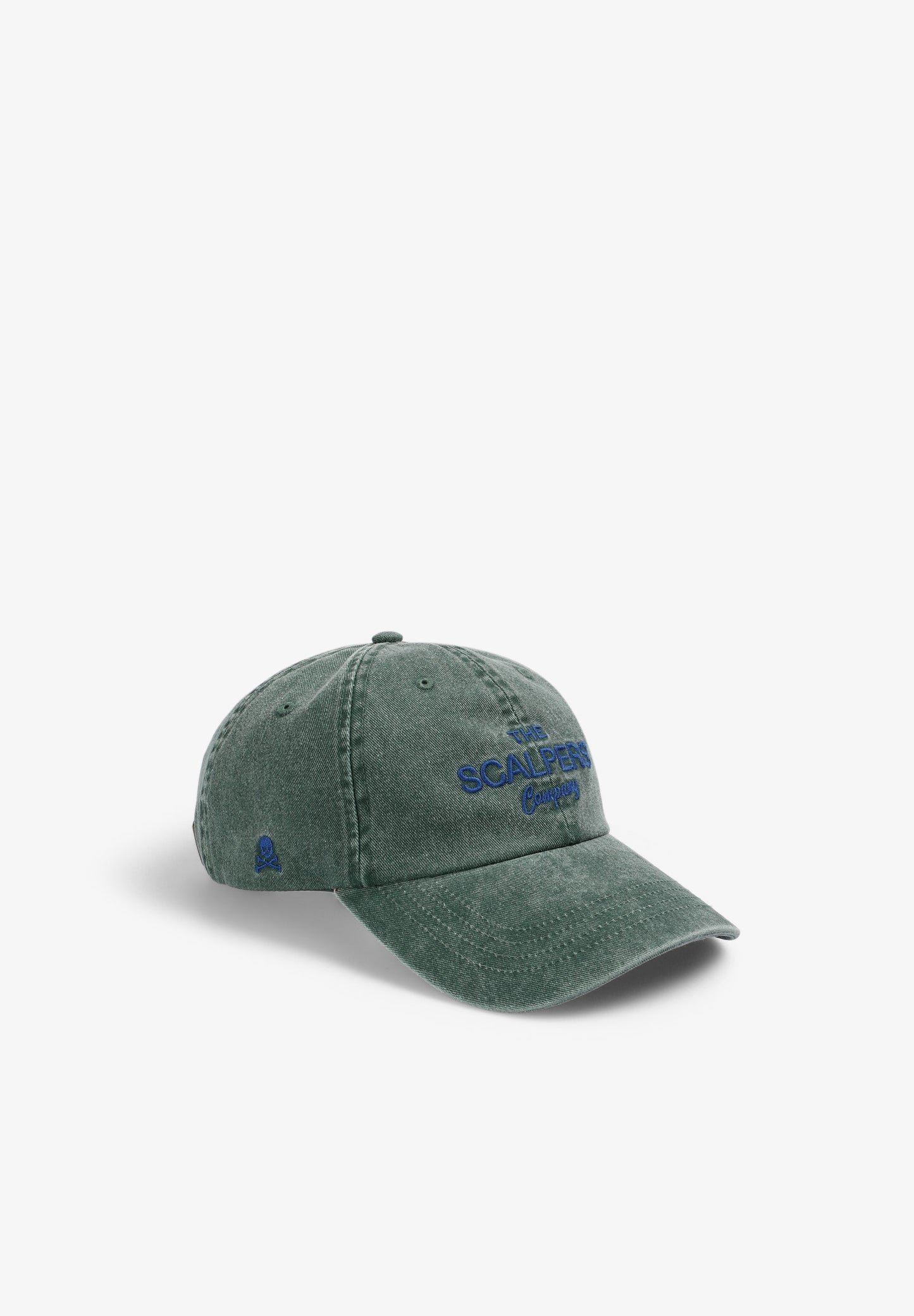 FADED-EFFECT EMBROIDERED CAP