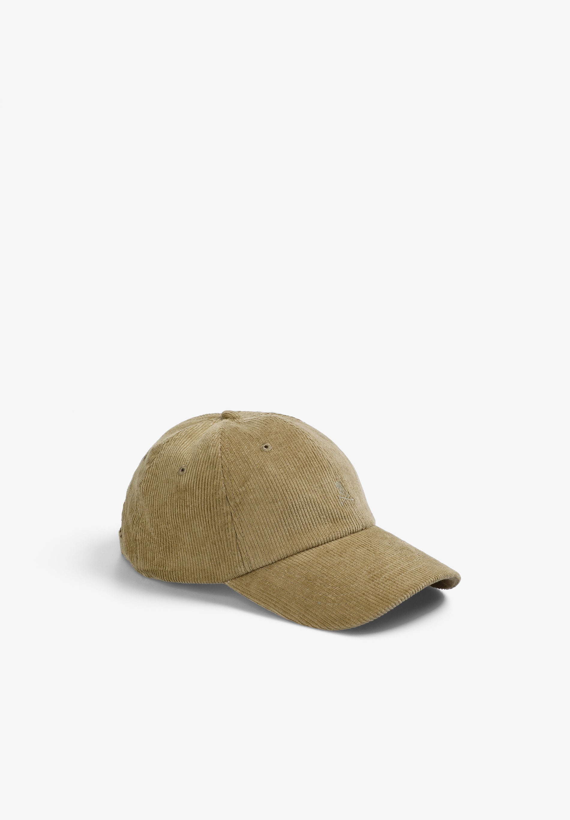 EMBROIDERED CORDUROY CAP