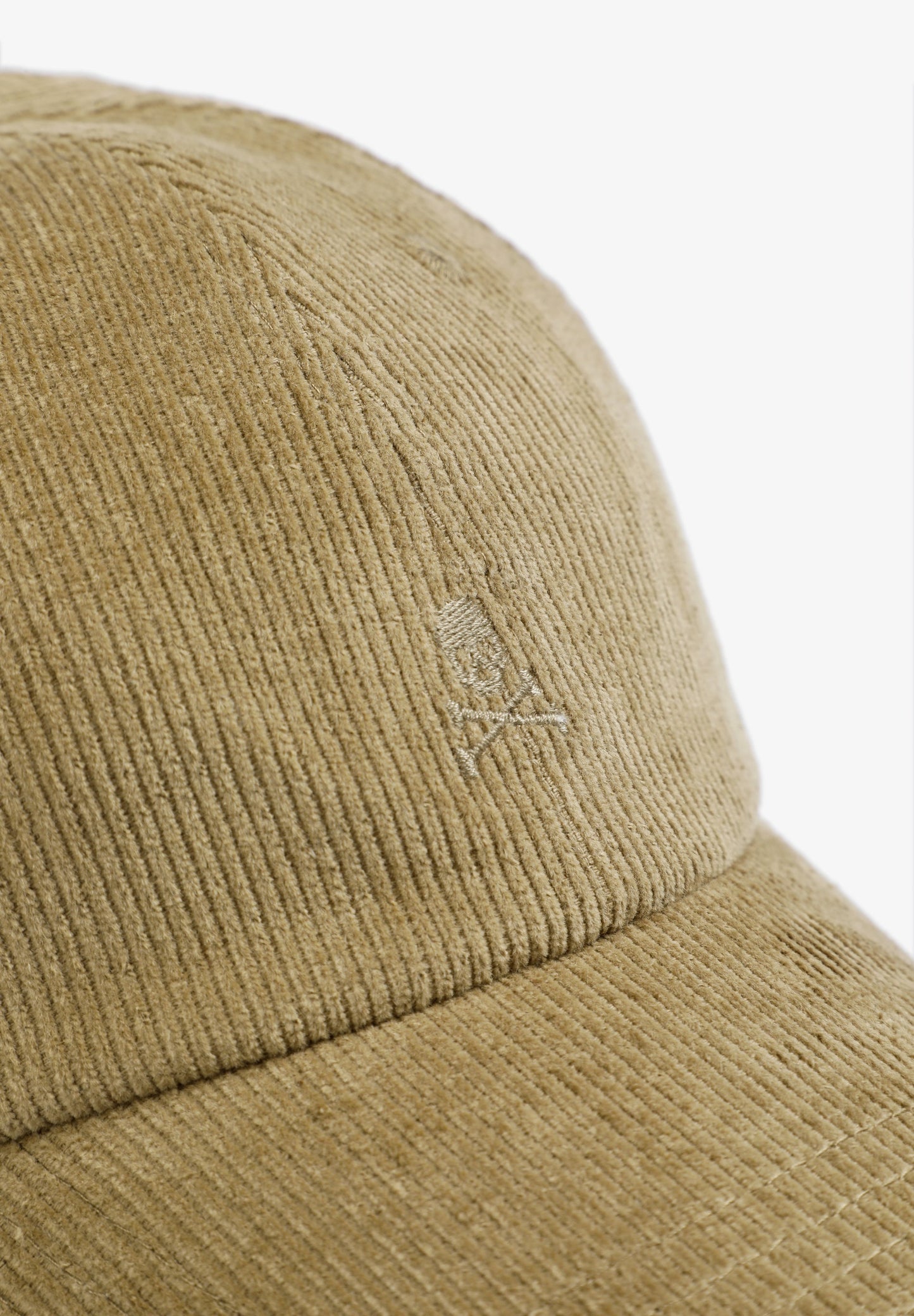 EMBROIDERED CORDUROY CAP