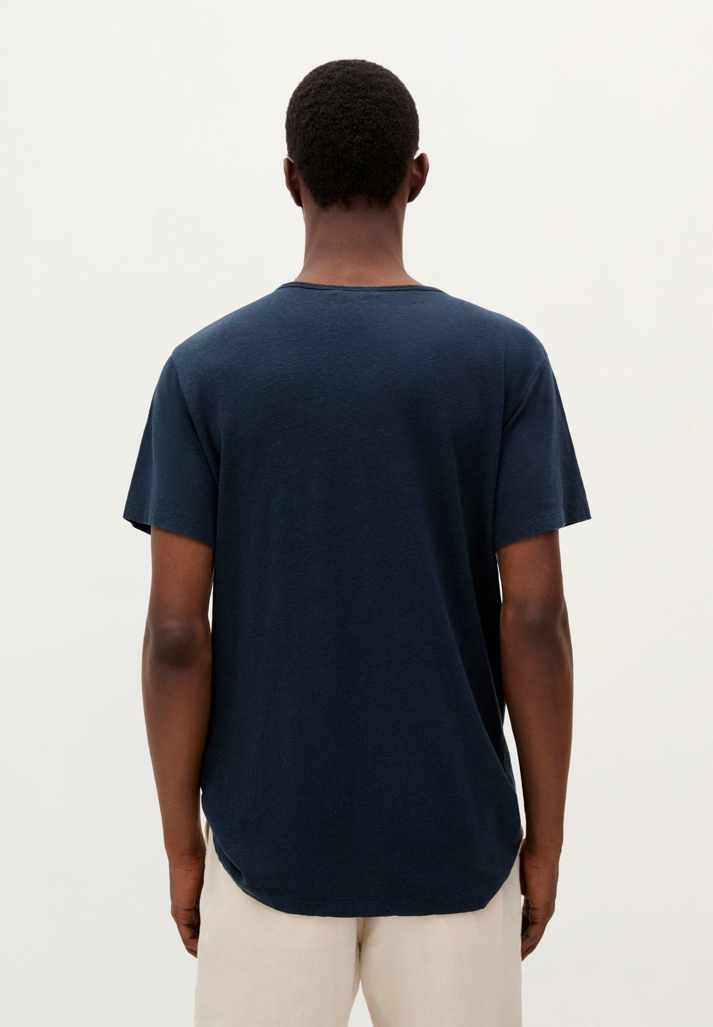 BASIC LINEN T-SHIRT