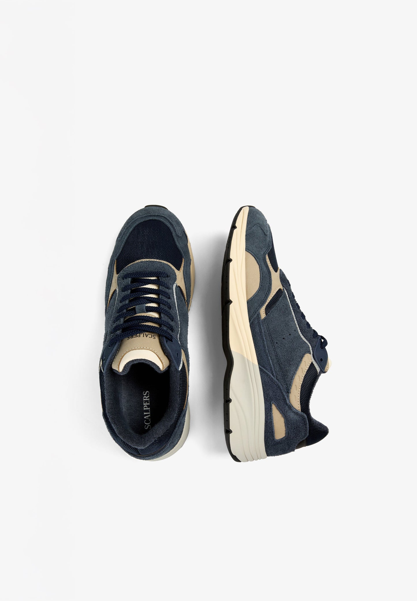 SUEDE TRAINERS WITH SNEAKER SOLE