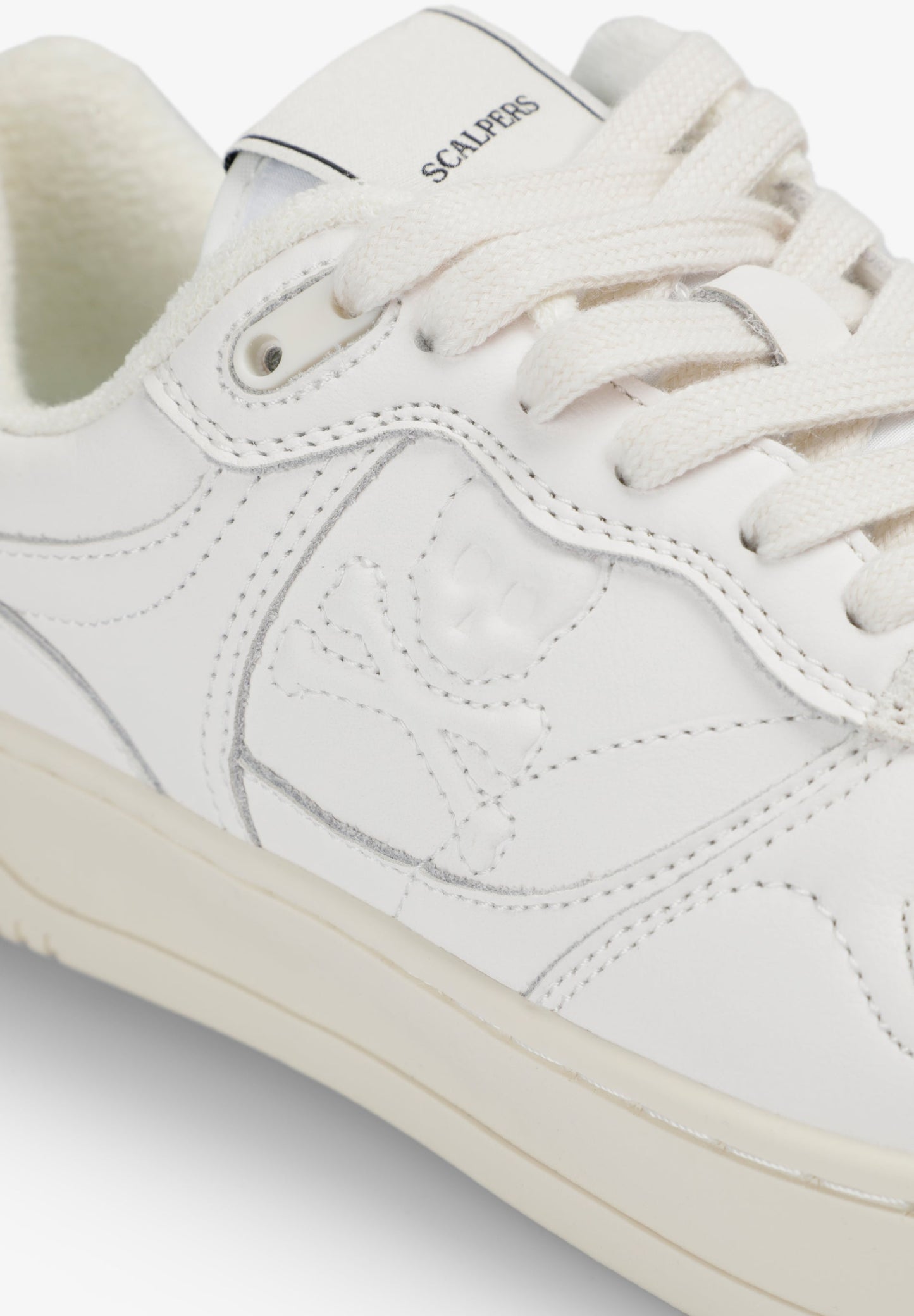 LEATHER SKULL SNEAKERS