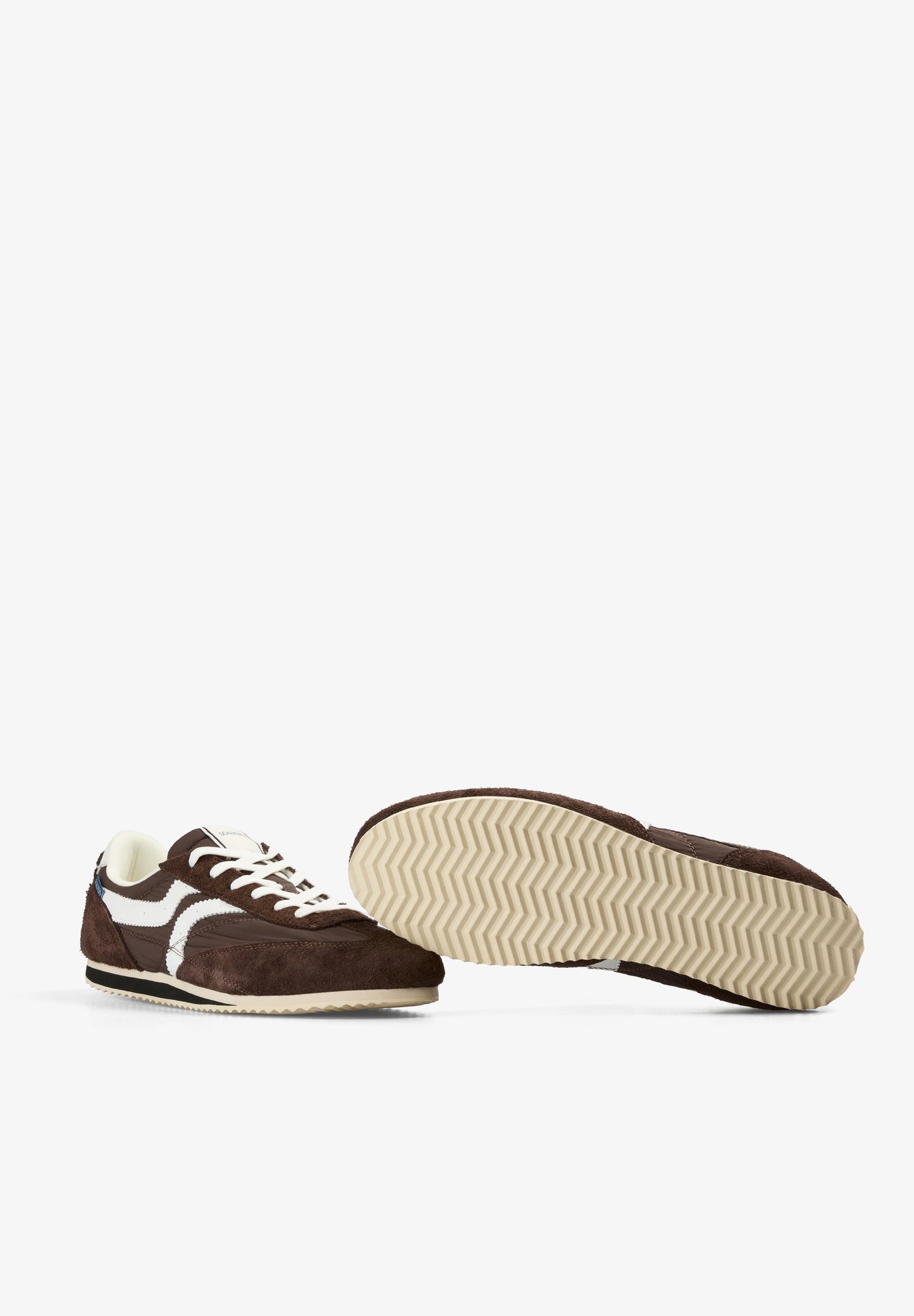 SUEDE COMBINATION RETRO SNEAKERS