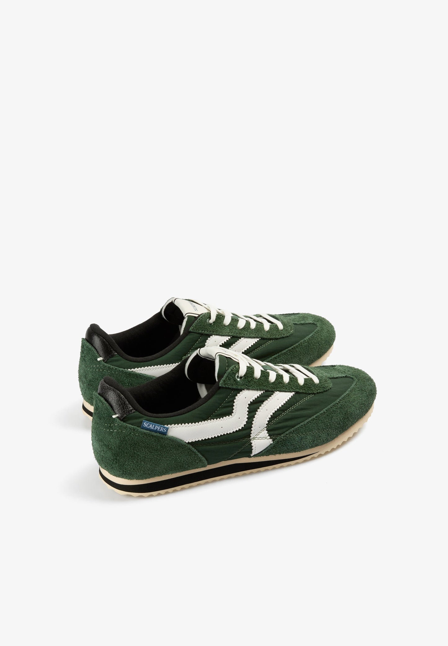 SUEDE COMBINATION RETRO SNEAKERS