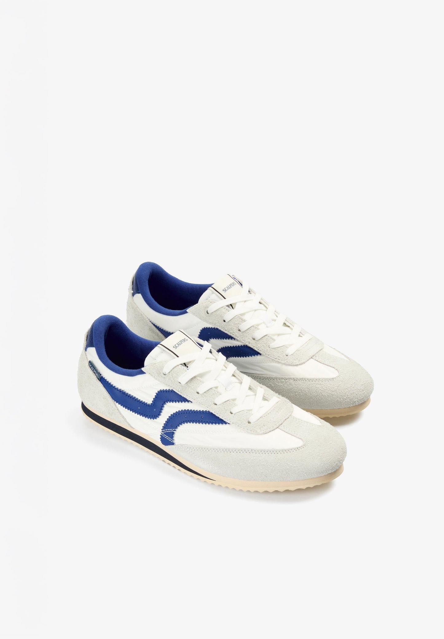 SUEDE COMBINATION RETRO SNEAKERS