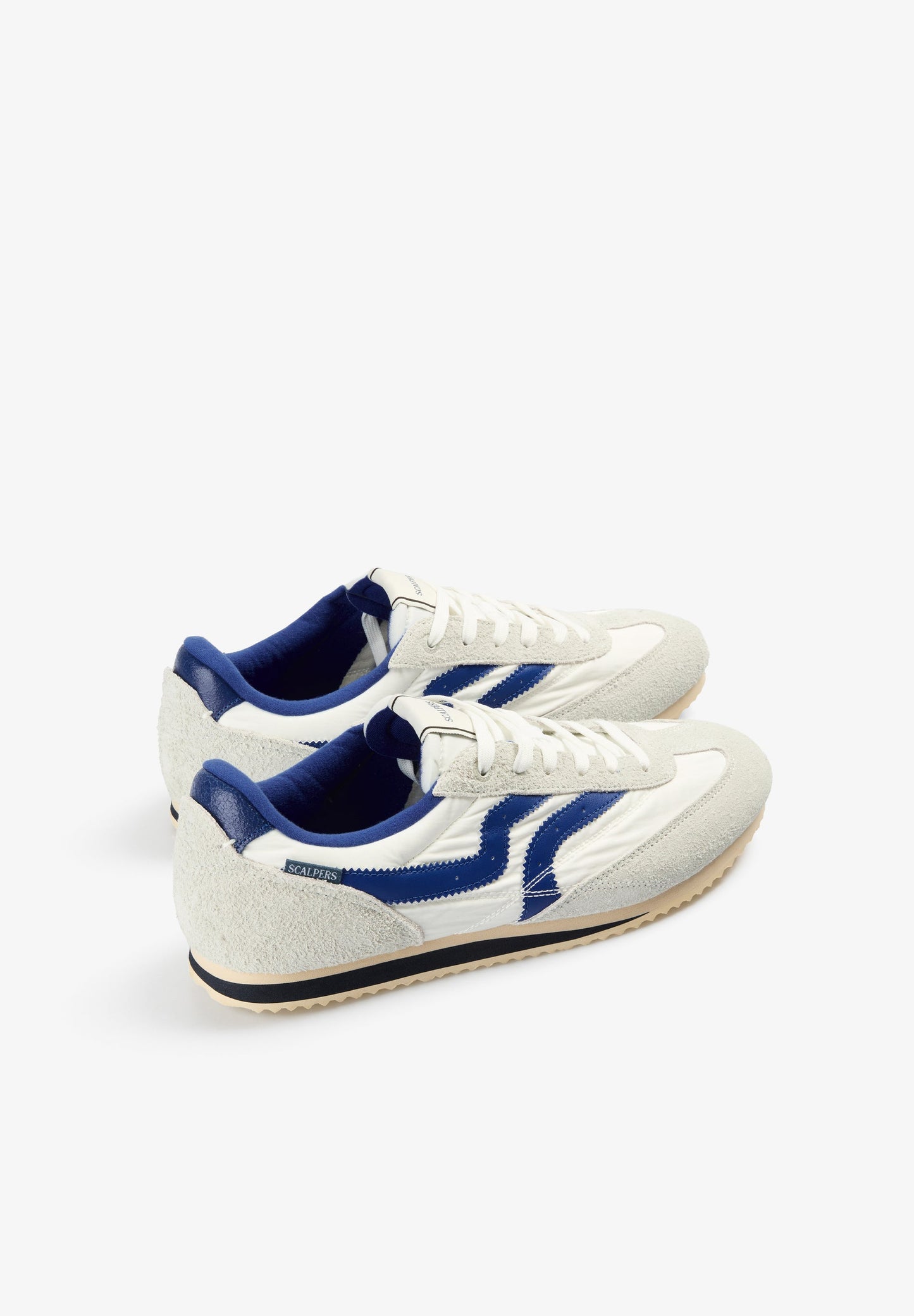 SUEDE COMBINATION RETRO SNEAKERS