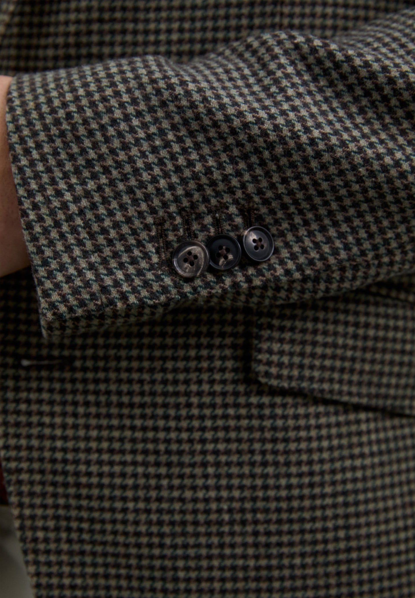 CHECKED WOOL BLAZER