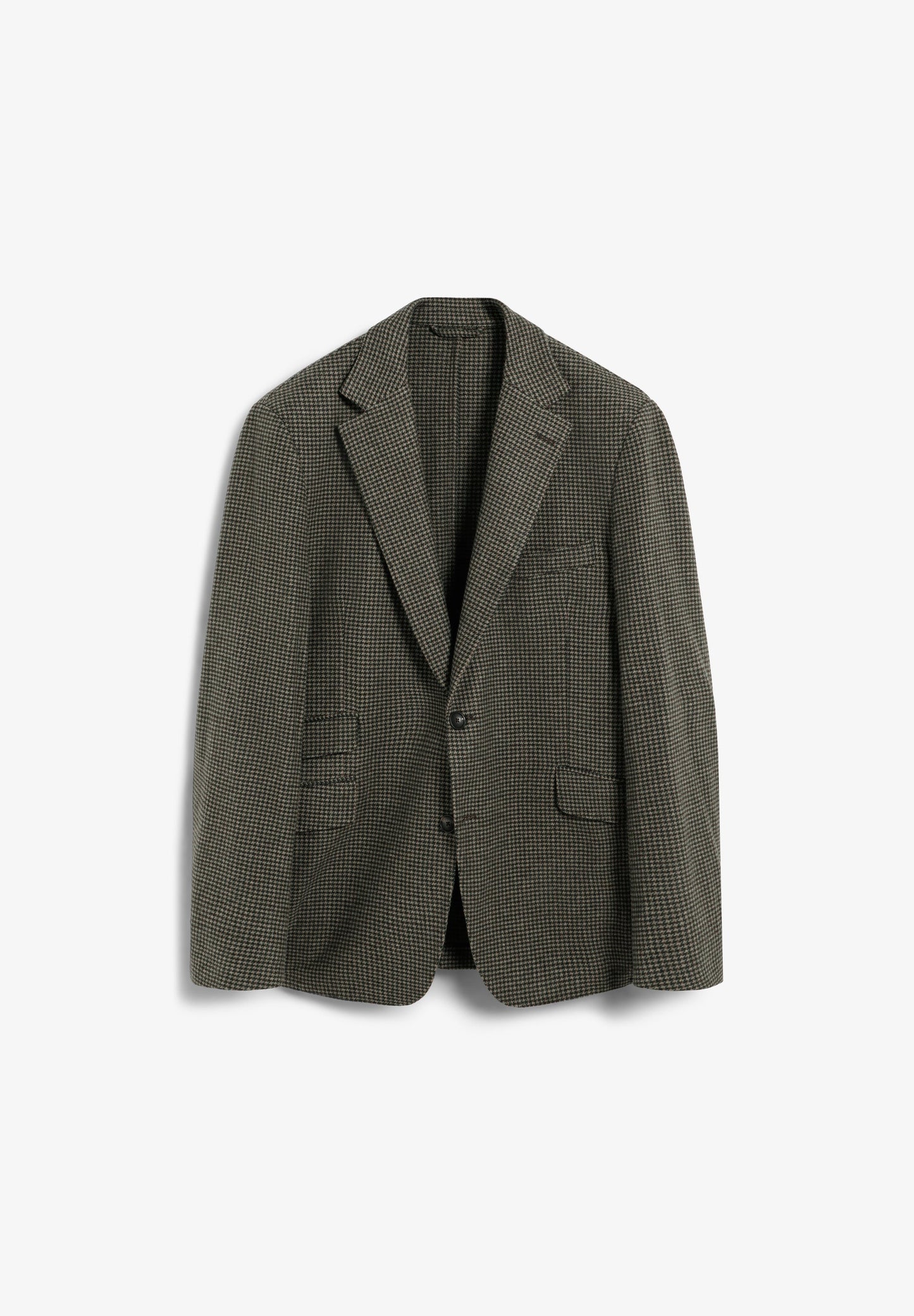 CHECKED WOOL BLAZER