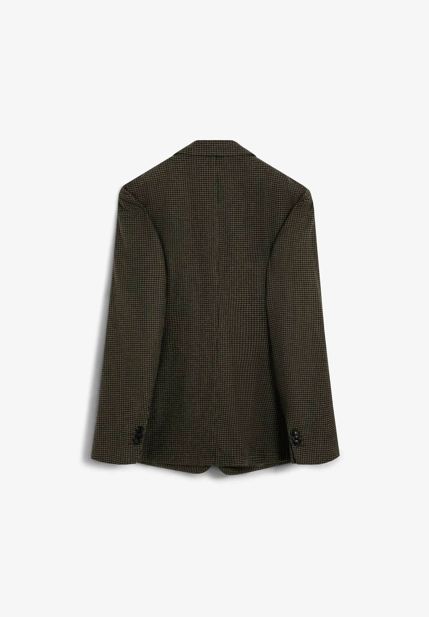 CHECKED WOOL BLAZER