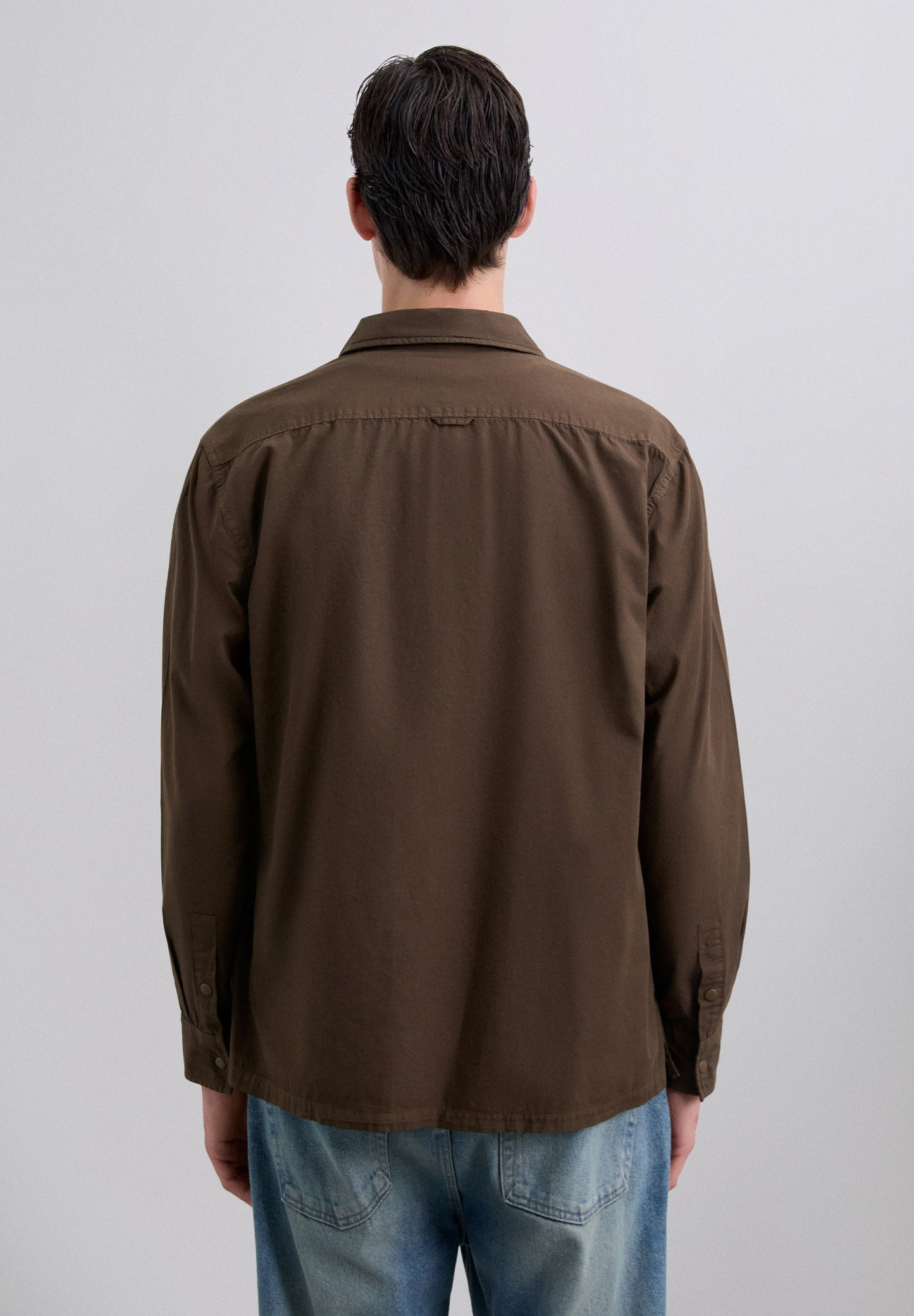 CLASSIC COLLARED OVERSHIRT