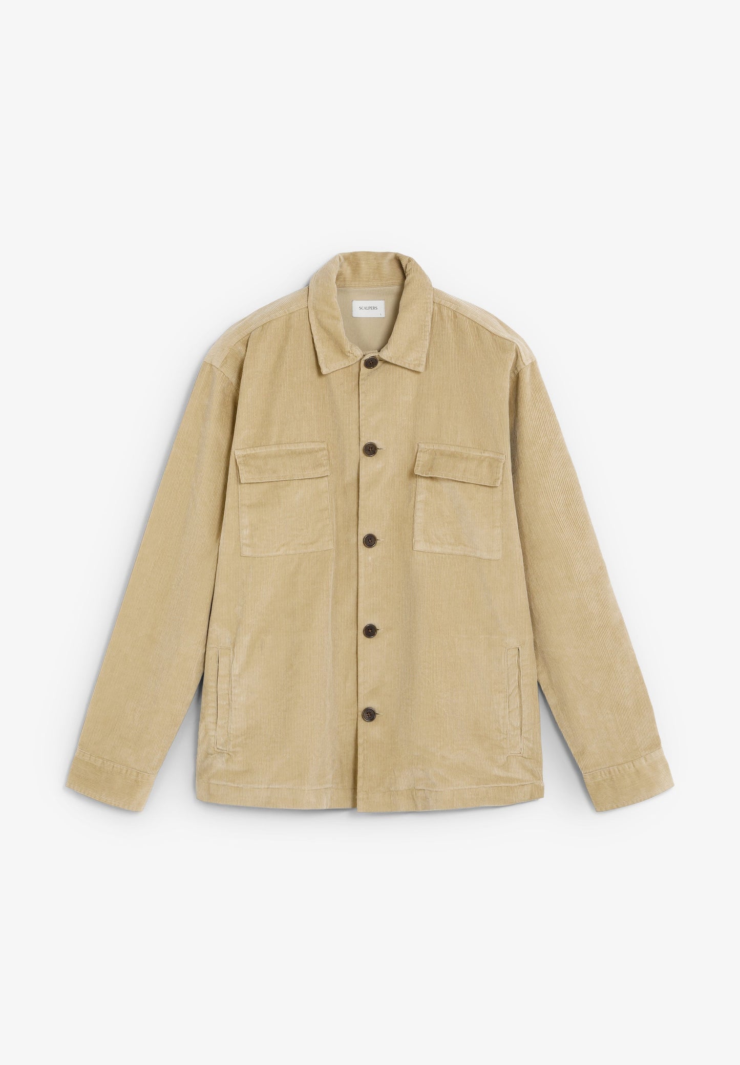 CORDUROY OVERSHIRT WITH POCKETS