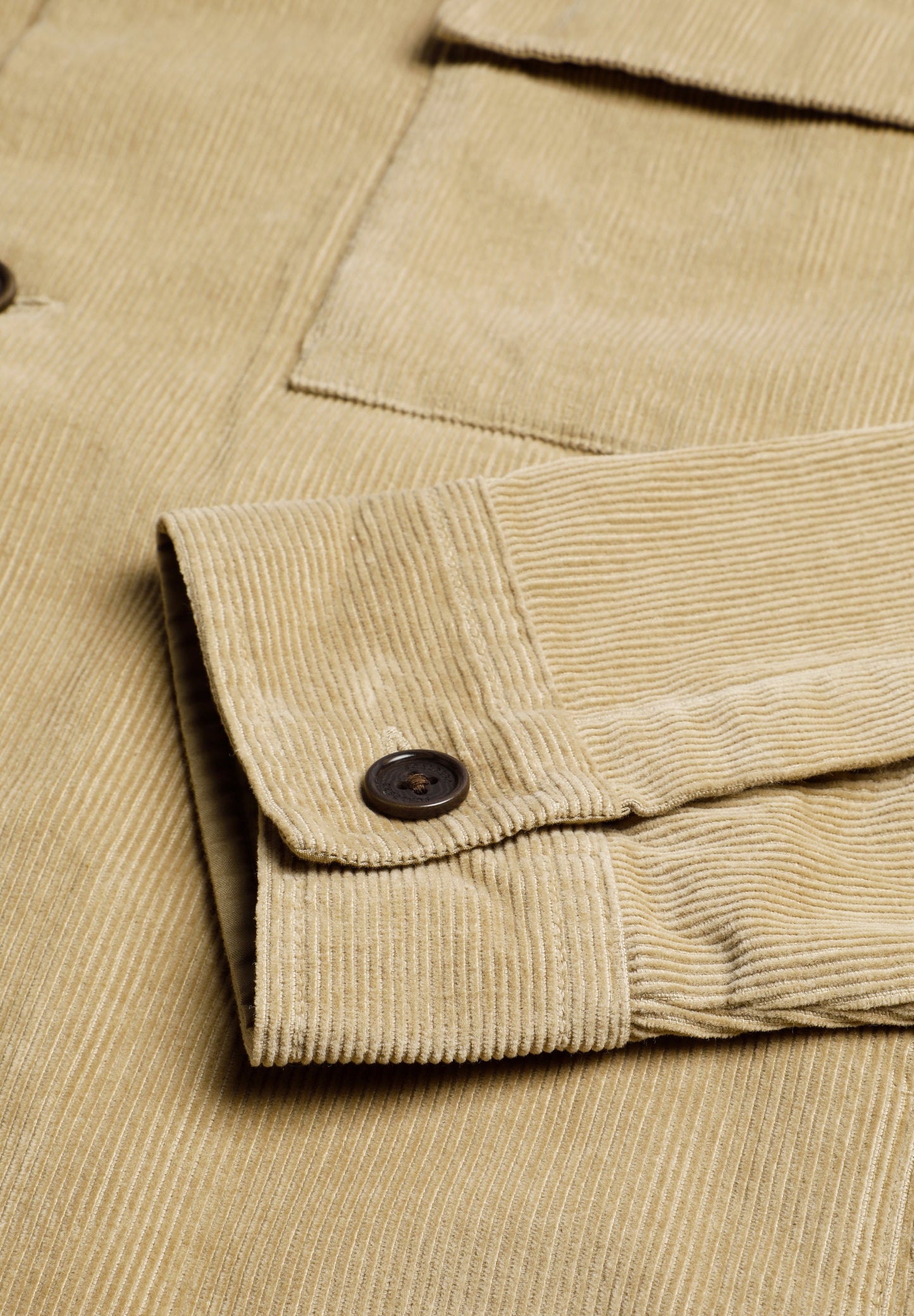 CORDUROY OVERSHIRT WITH POCKETS