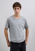 CAMISETA CALAVERA BORDADA TONO