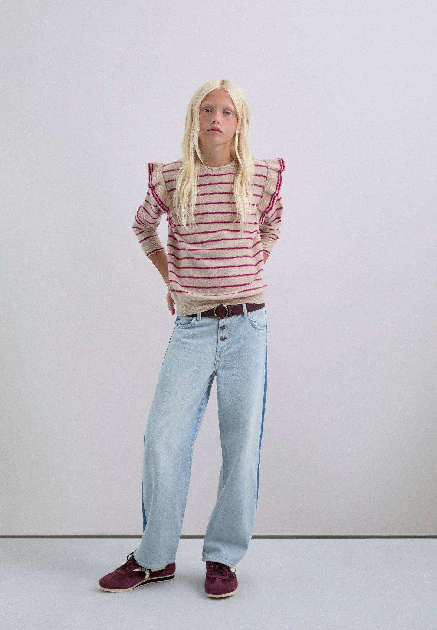 WOOL SWEATER WITH SKULL