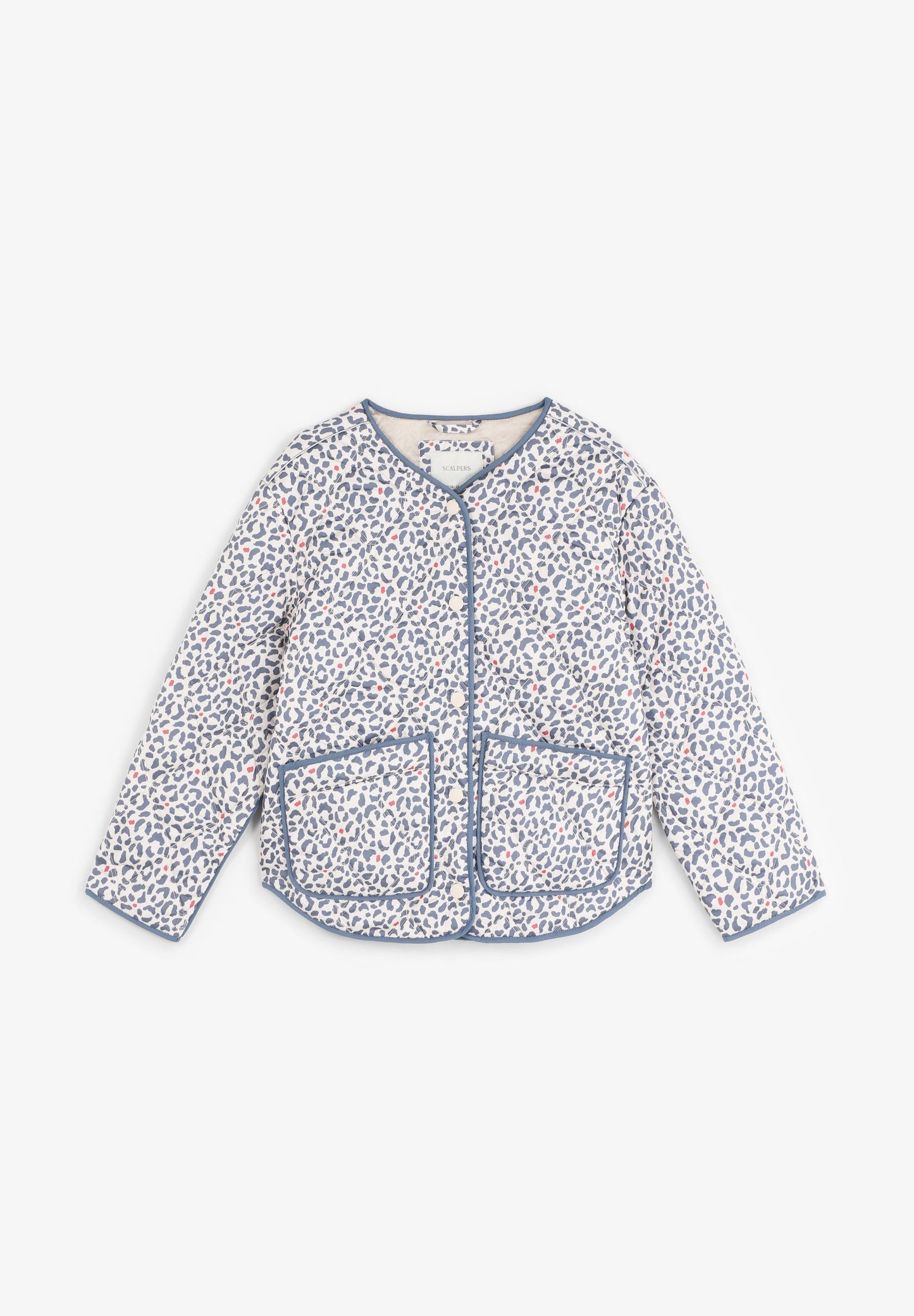 ANIMAL PRINT PUFFER JACKET