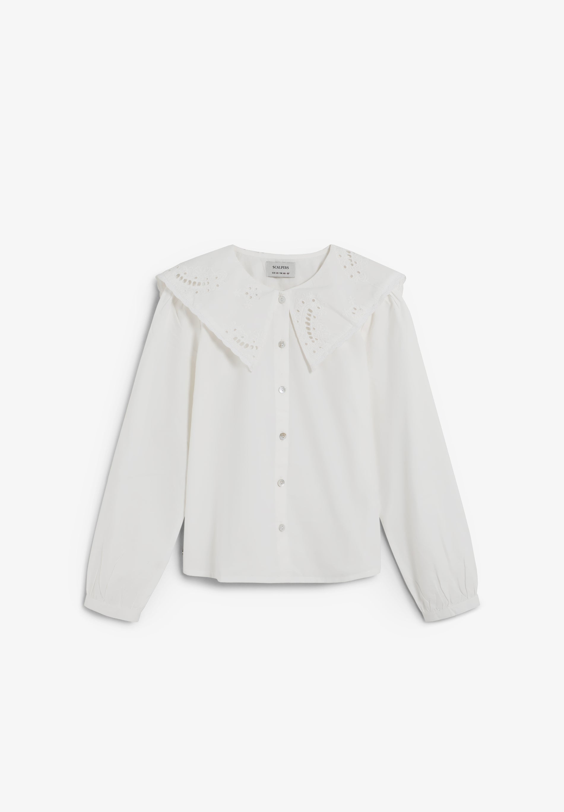 EMBROIDERED COLLAR SHIRT