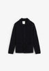 COLLARED WOOL CARDIGAN