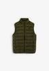 PUFFER GILET WITH SKULL