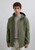 COTTON JACKET WITH HOOD