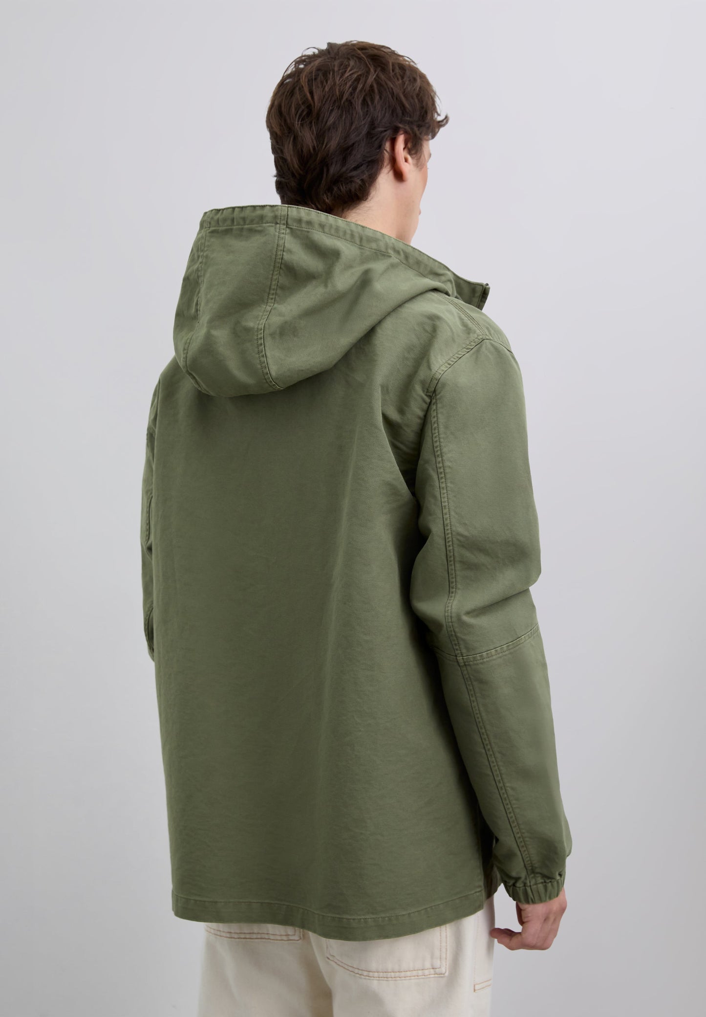 COTTON JACKET WITH HOOD