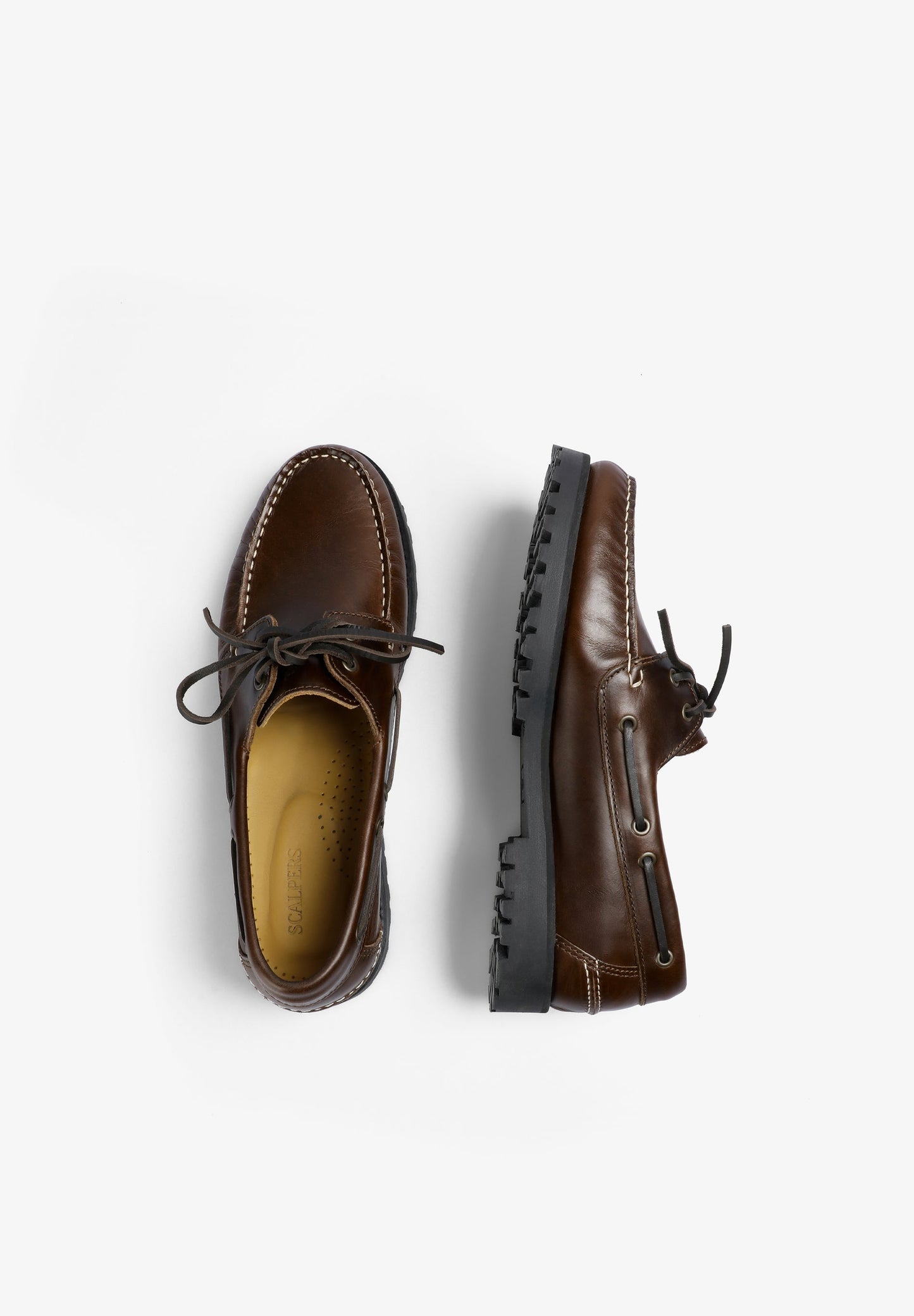 DECK SHOES WITH TRACK SOLE