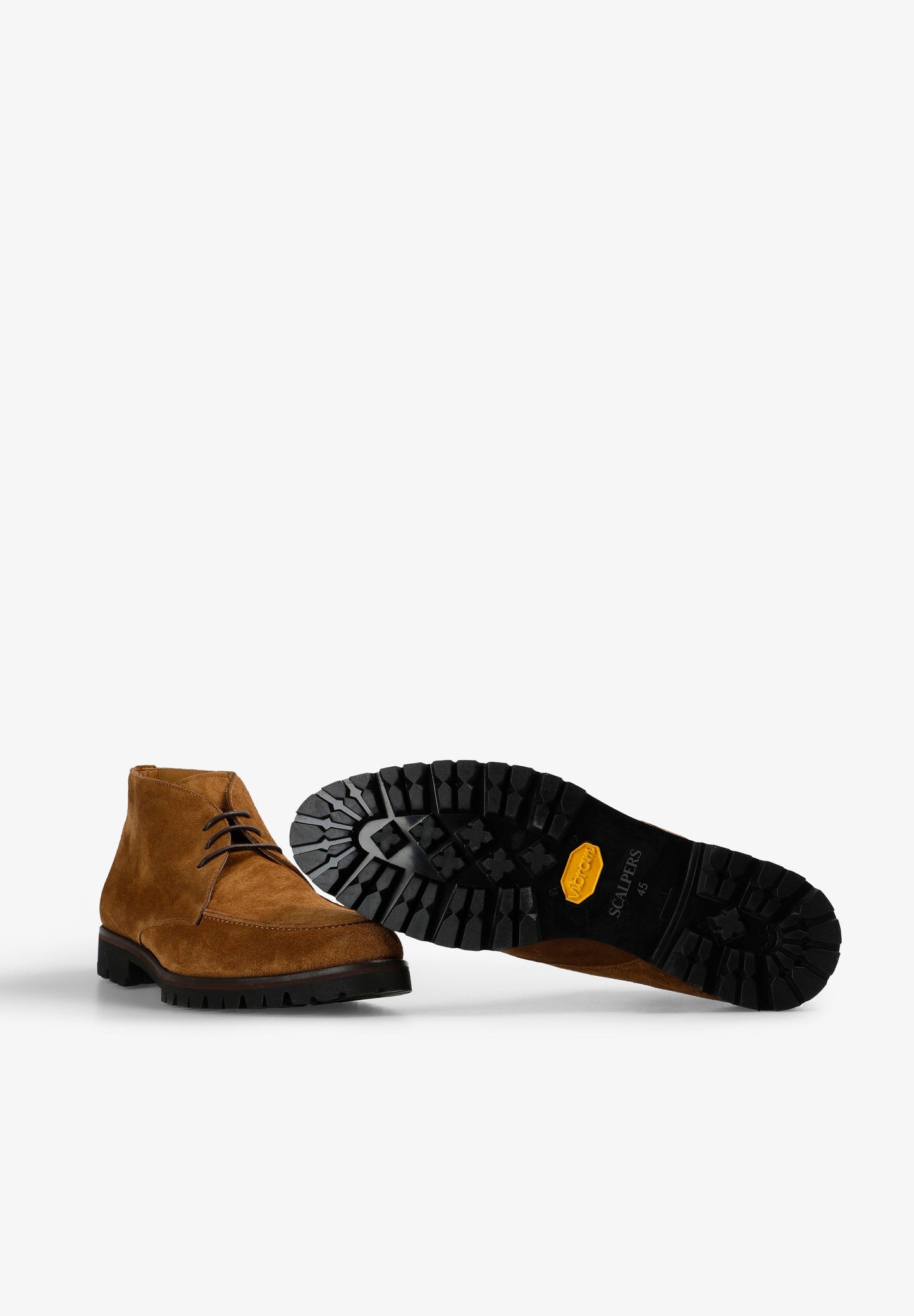 SUEDE VIBRAM® SOLE ANKLE BOOTS